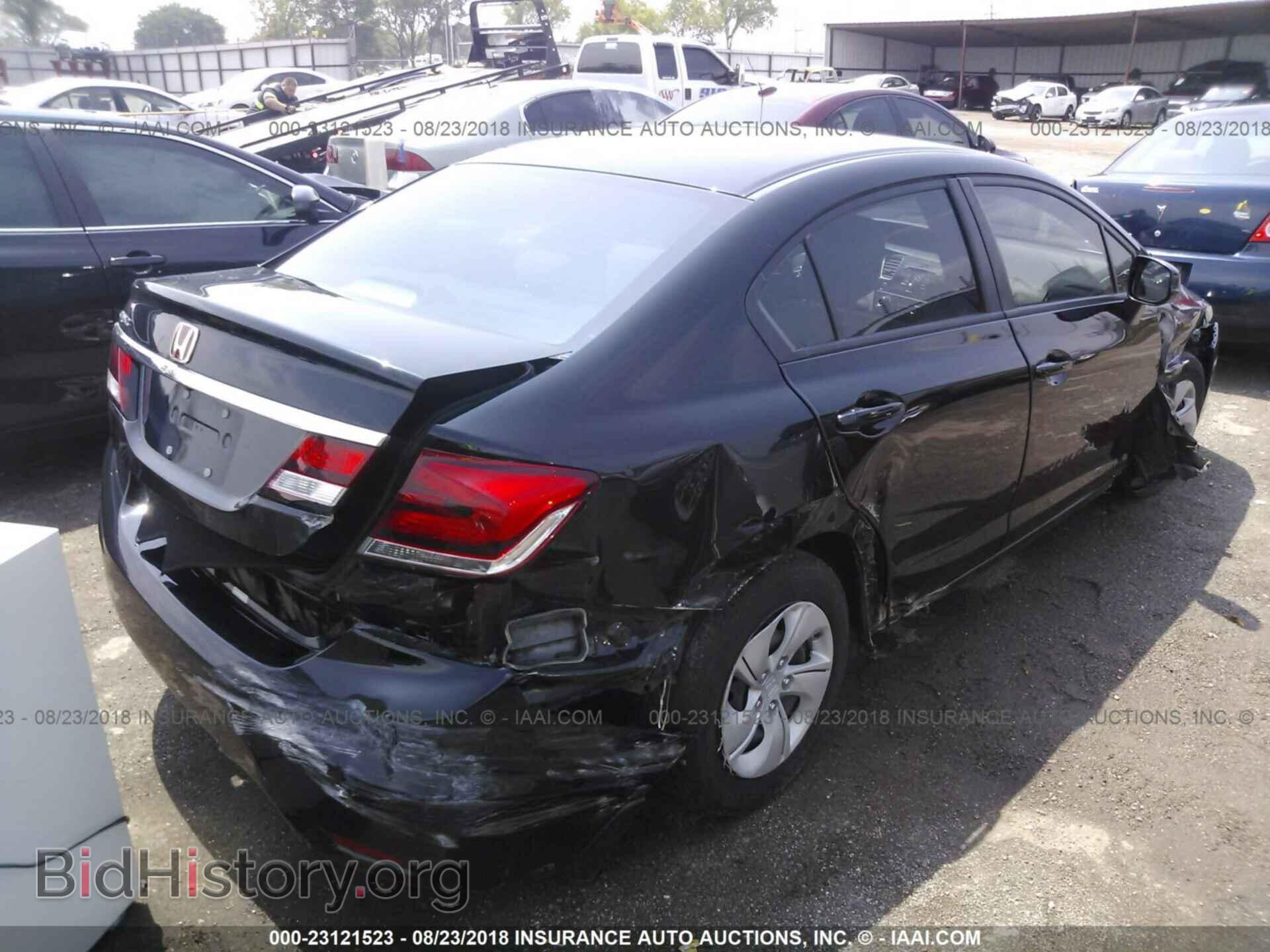 2013 Honda Civic - VIN: 2HGFB2F54DH300937 - Фото 4