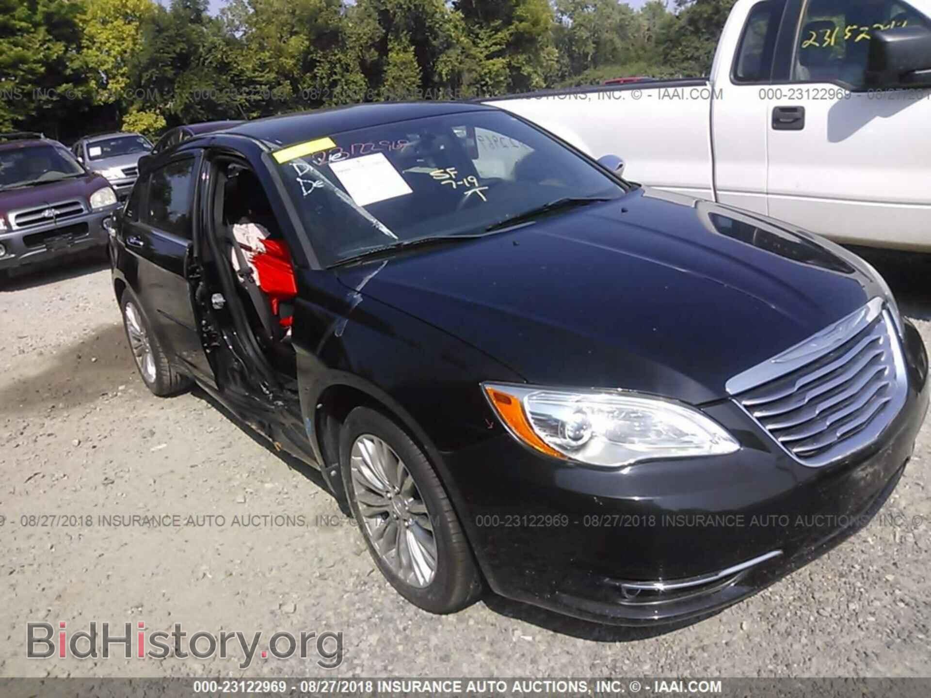 Фотография 1C3CCBCB0CN200952 - Chrysler 200 2012