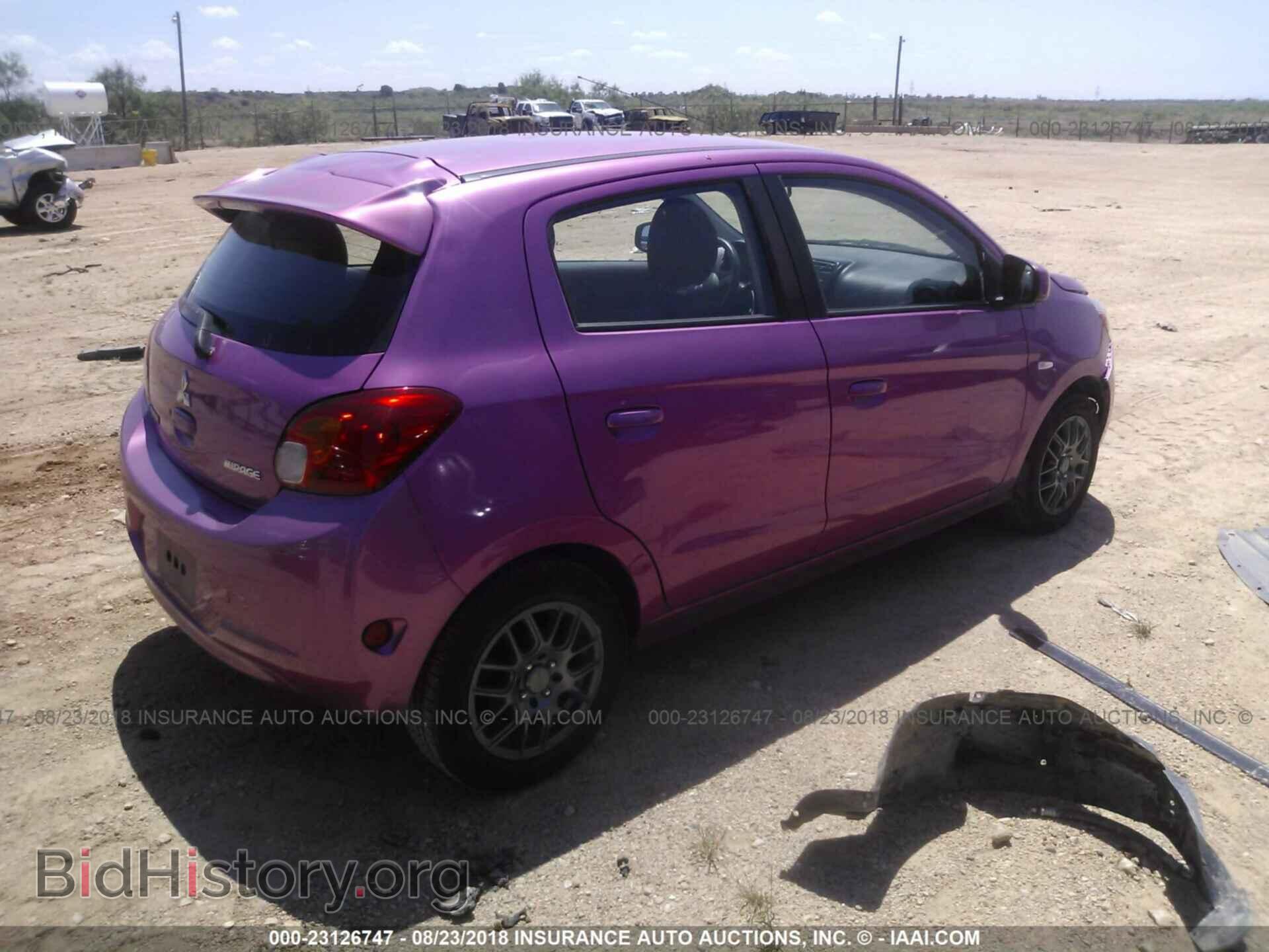 2014 Mitsubishi Mirage - VIN: ML32A3HJ7EH008757 - Фото 4