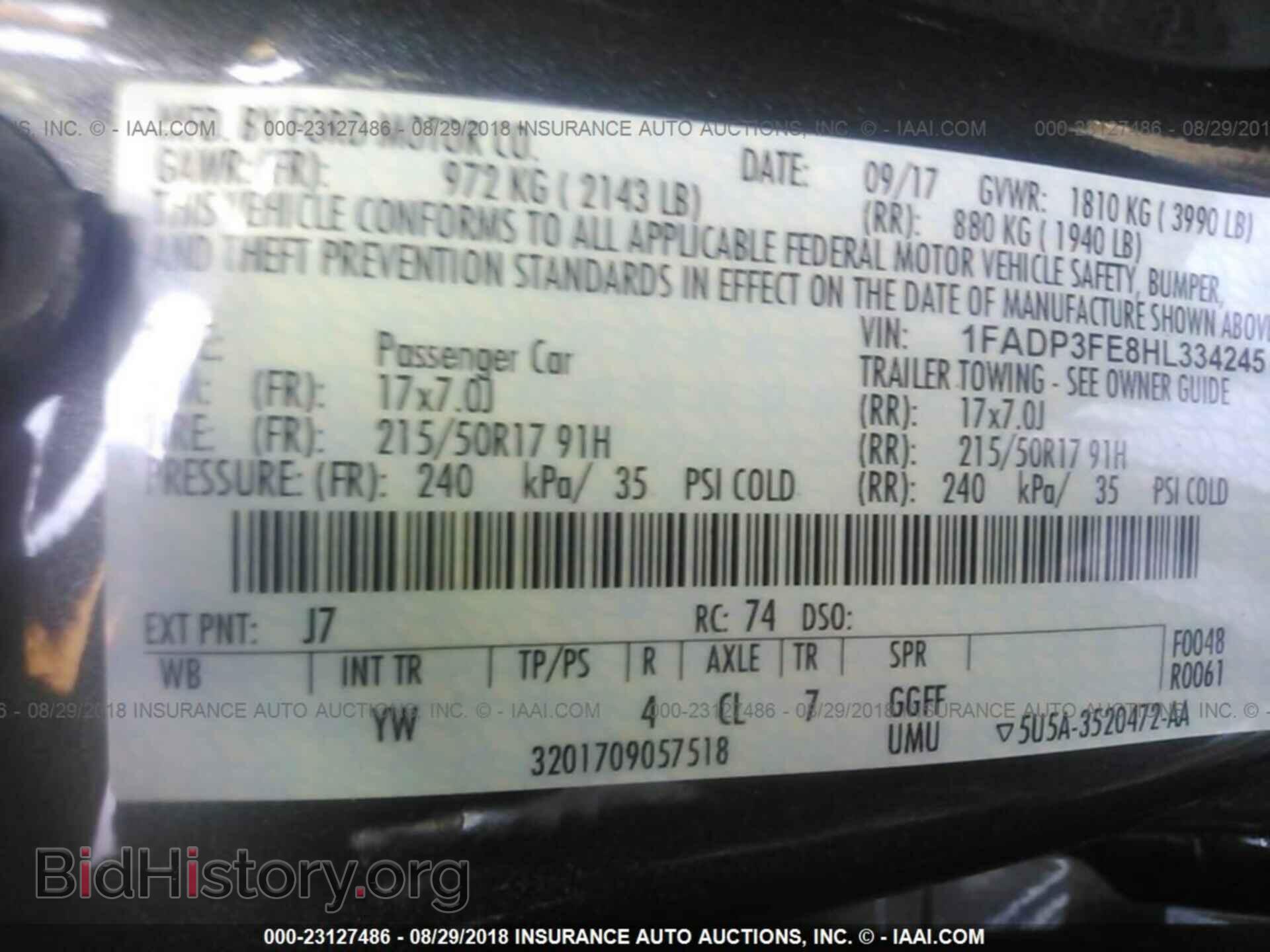 2017 Ford Focus - VIN: 1FADP3FE8HL334245 - Photo 9