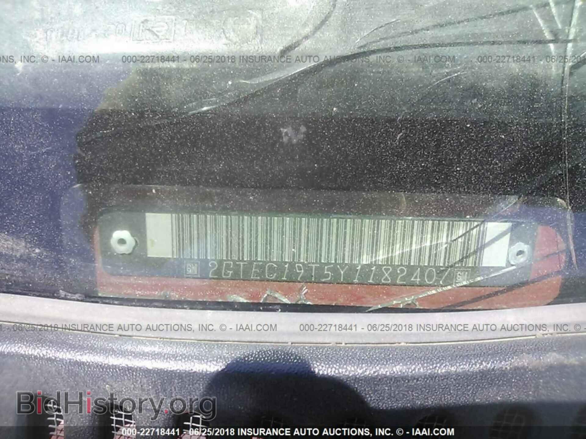 2000 GMC NEW SIERRA - VIN: 2GTEC19T5Y1182407 - Фото 9