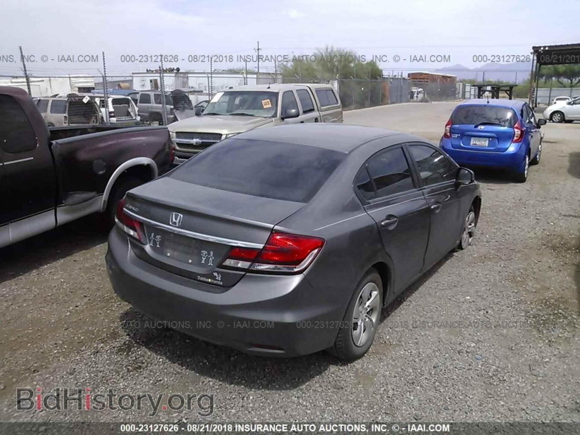 2013 Honda Civic - VIN: 19XFB2F55DE024875 - Фото 4