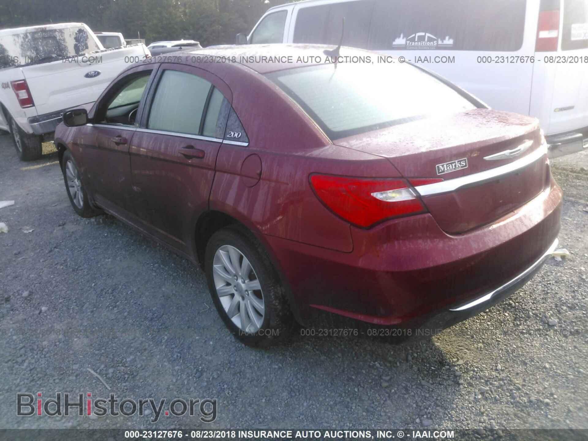 2013 Chrysler 200 - VIN: 1C3CCBBB0DN599882 - Фото 3