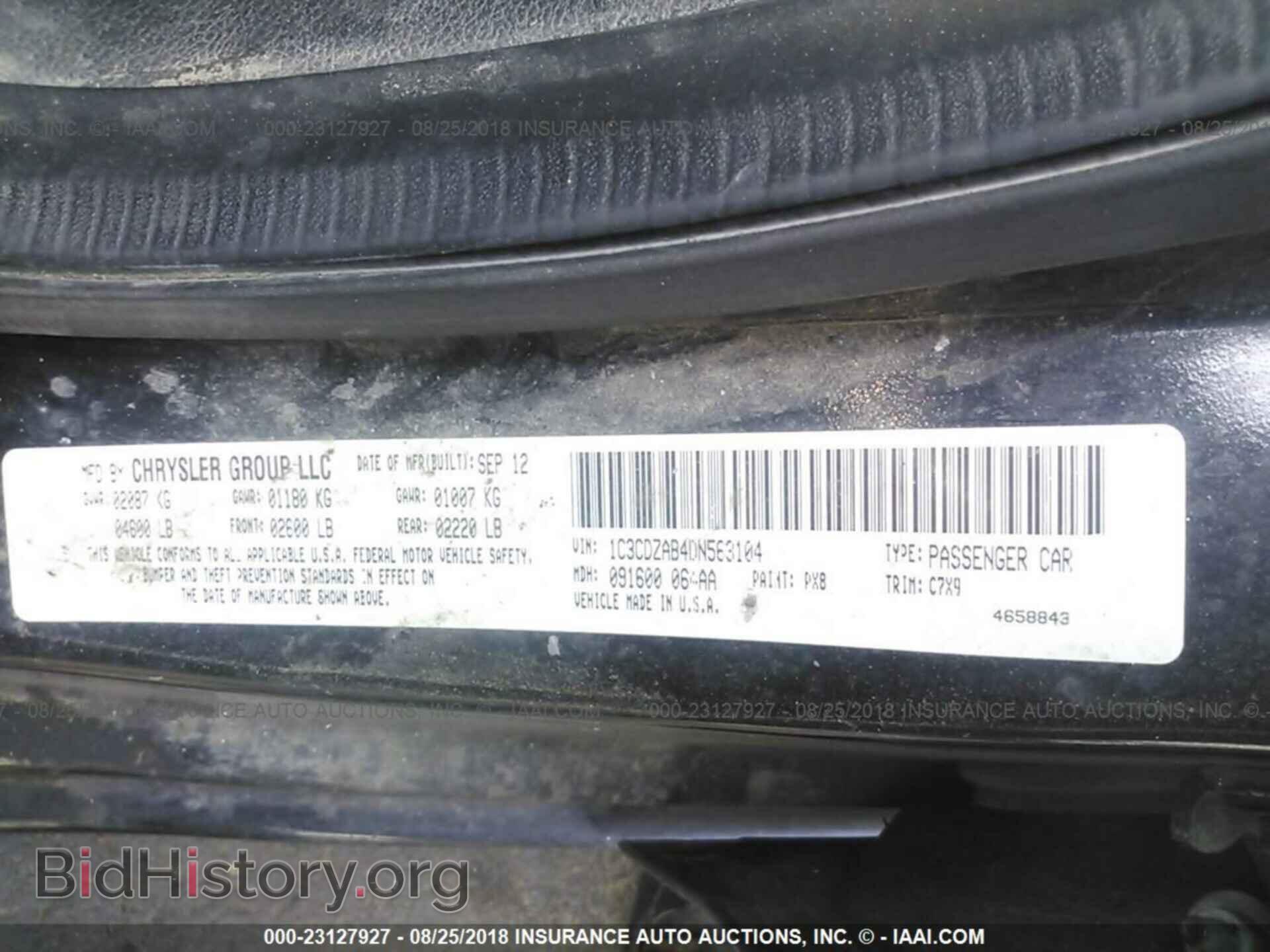 2013 Dodge Avenger - VIN: 1C3CDZAB4DN563104 - Photo 9
