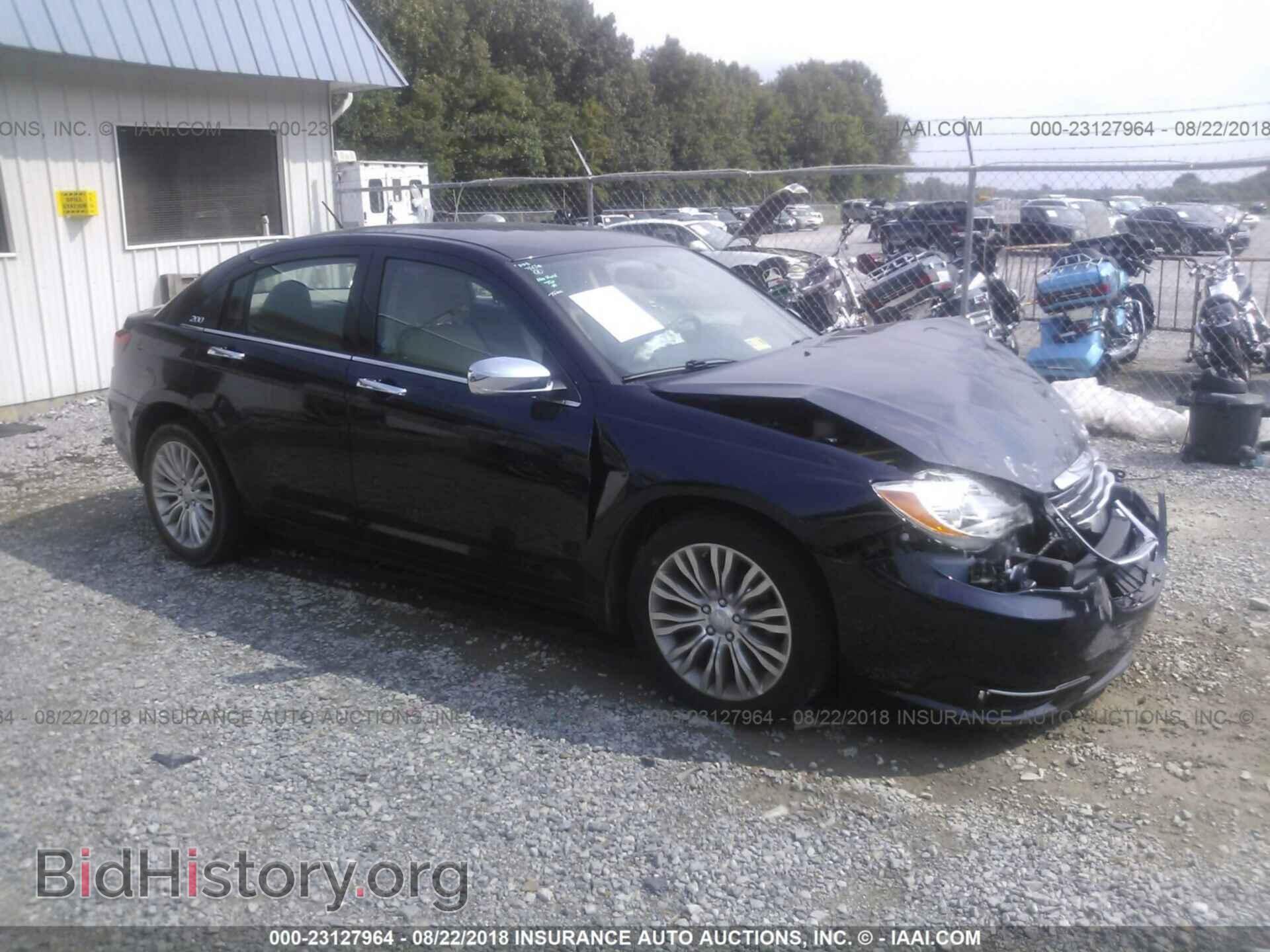 Фотография 1C3CCBCGXCN125673 - Chrysler 200 2012