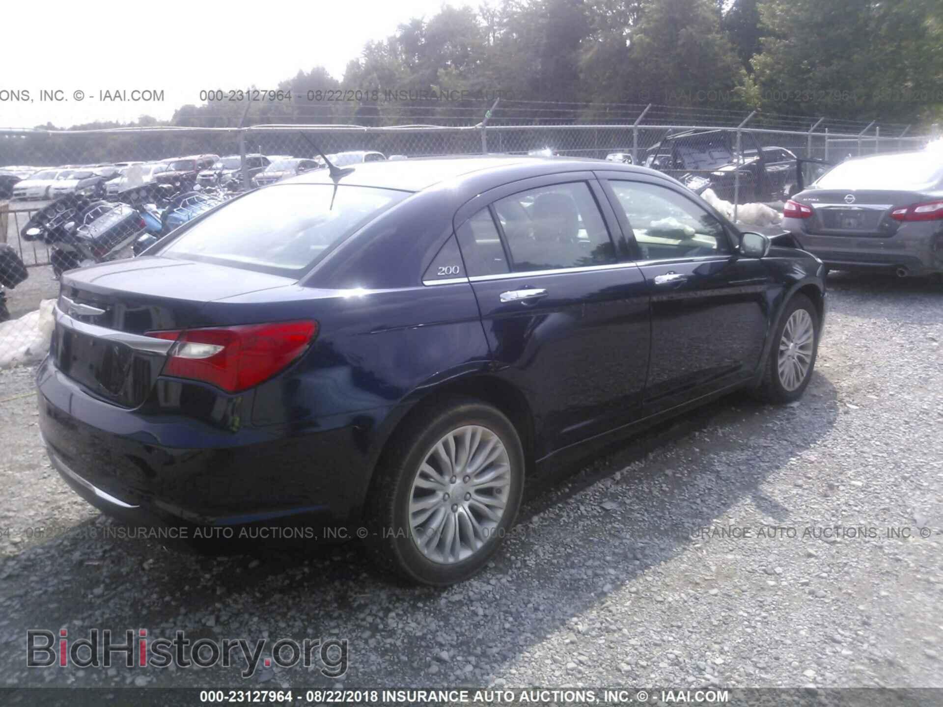 2012 Chrysler 200 - VIN: 1C3CCBCGXCN125673 - Фото 4