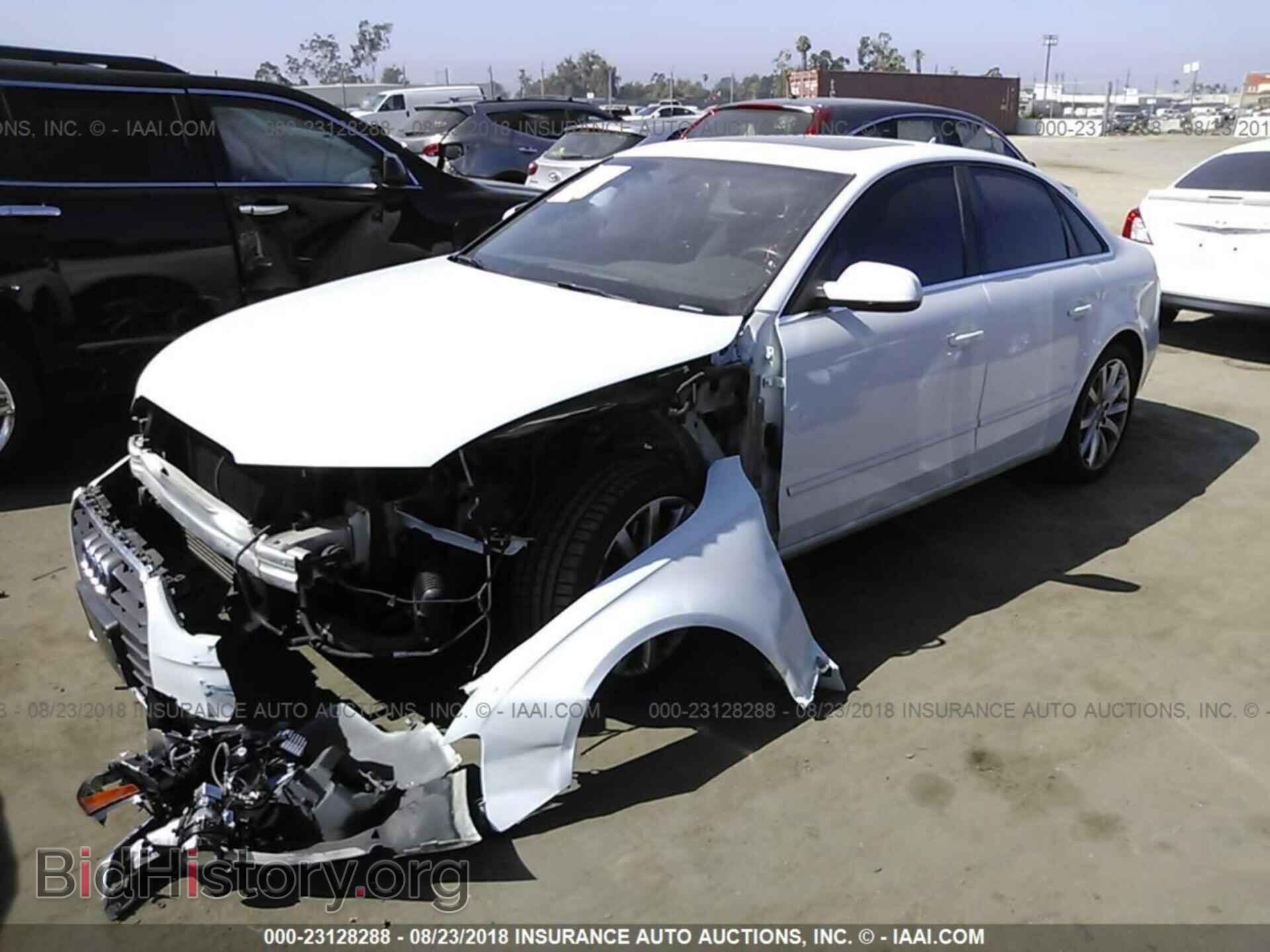2013 AUDI A4 - VIN: WAUFFAFL7DN017304 - Фото 2