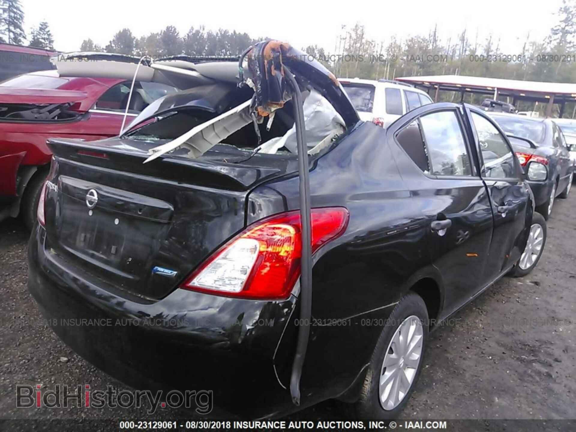 2014 Nissan Versa - VIN: 3N1CN7AP6EL855348 - Фото 4