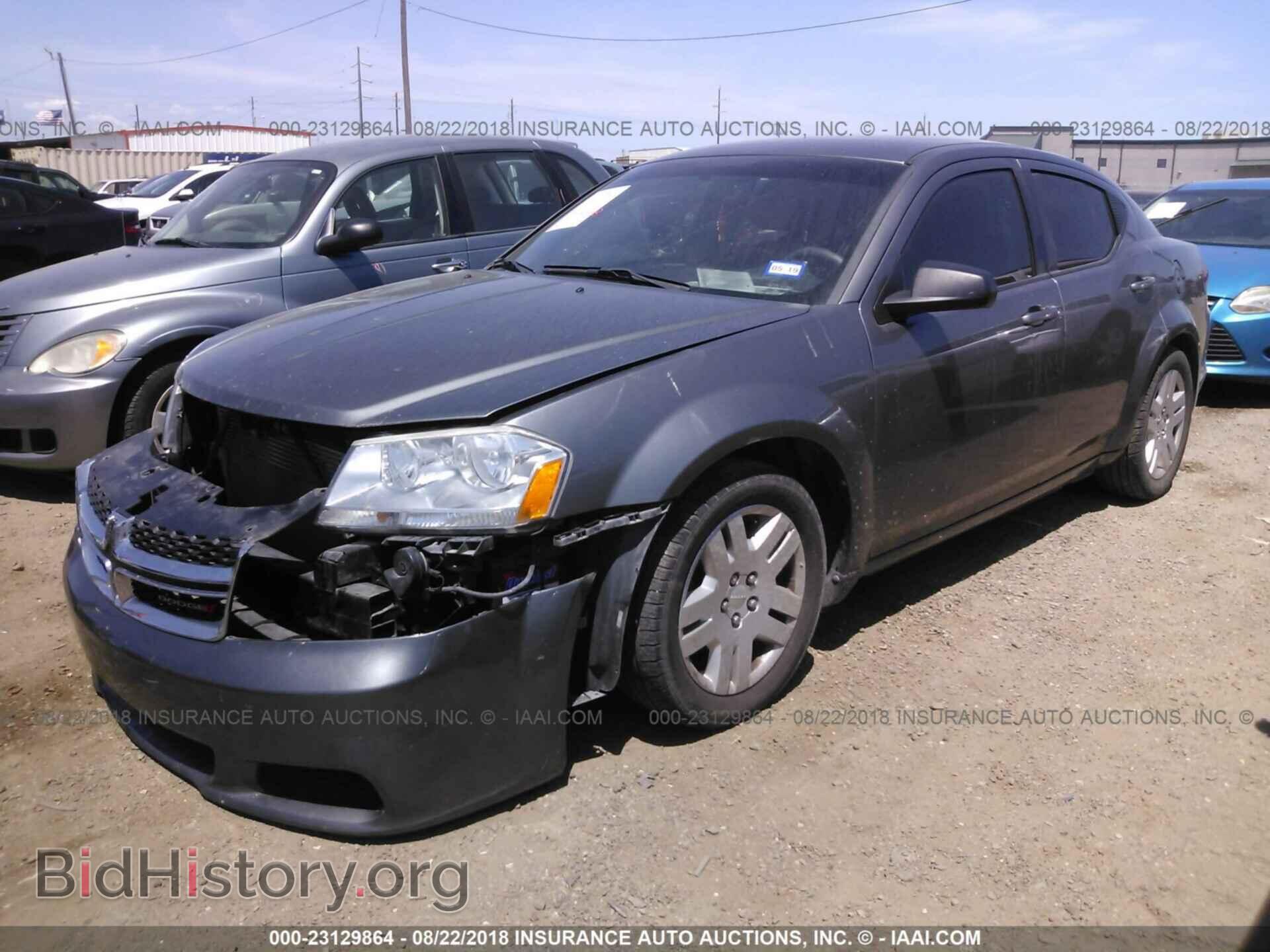 2013 Dodge Avenger - VIN: 1C3CDZAB8DN617732 - Фото 2