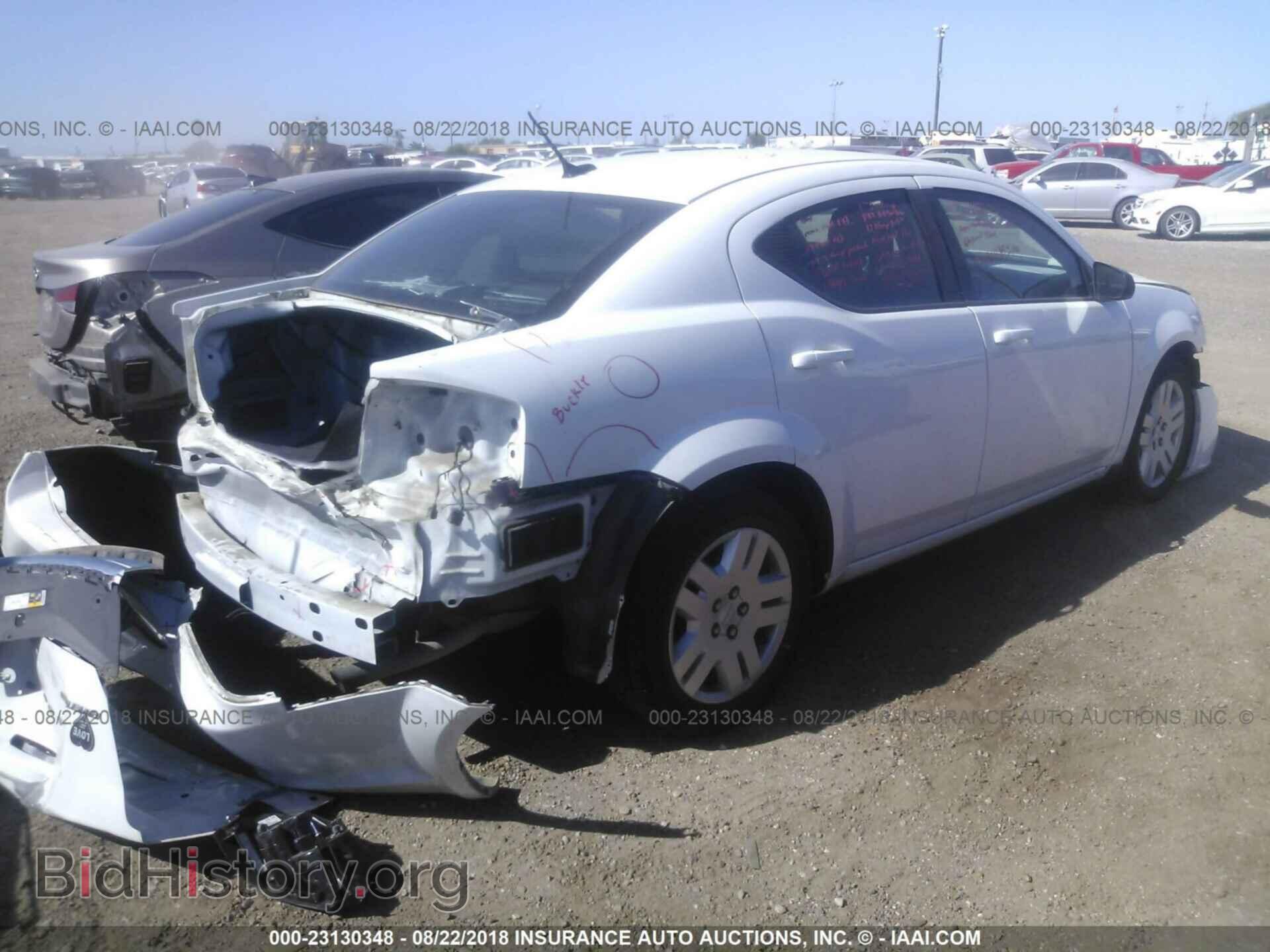 2014 Dodge Avenger - VIN: 1C3CDZAB7EN188830 - Фото 4
