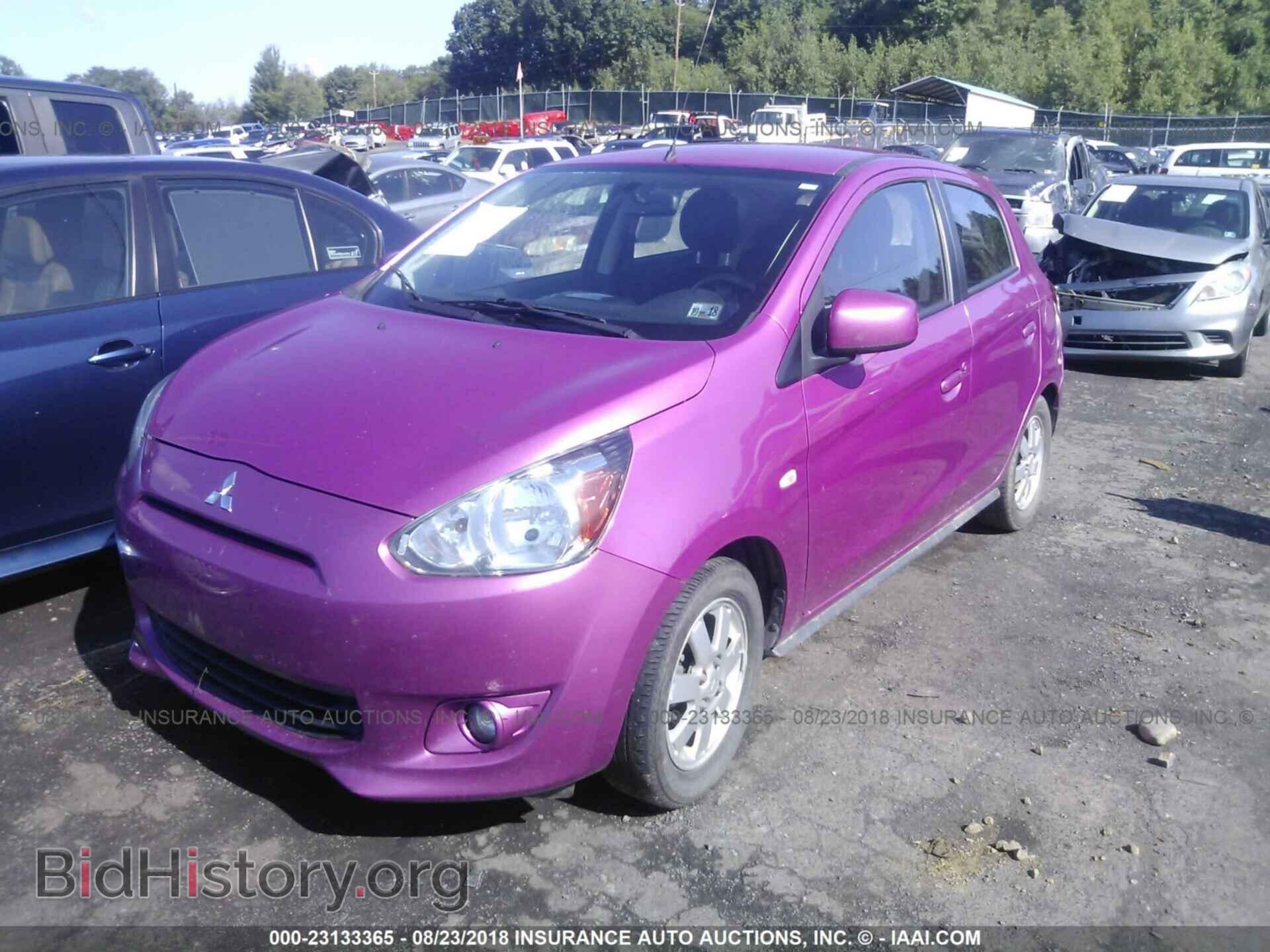 2014 Mitsubishi Mirage - VIN: ML32A4HJ4EH007099 - Фото 2