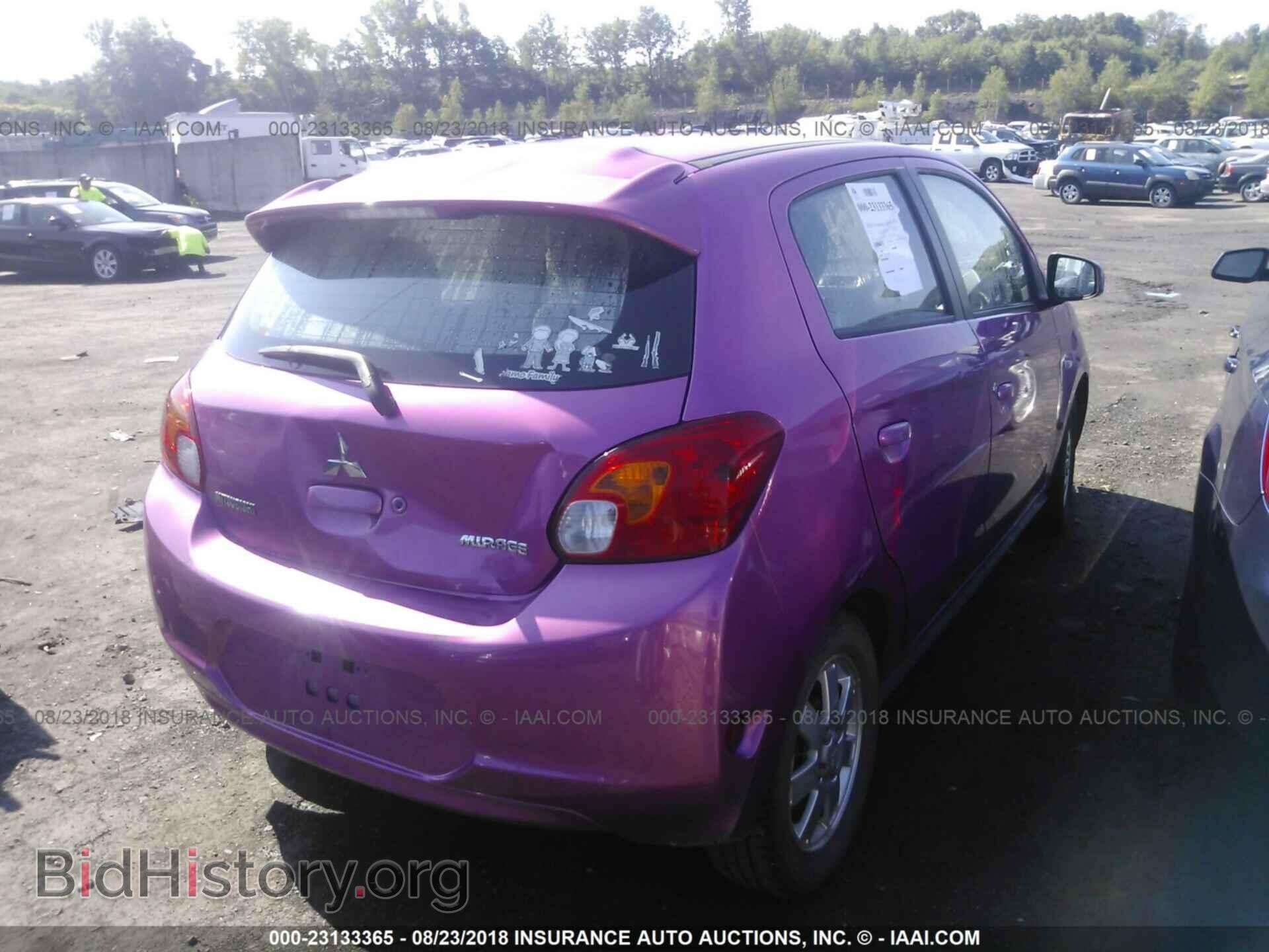 2014 Mitsubishi Mirage - VIN: ML32A4HJ4EH007099 - Фото 4
