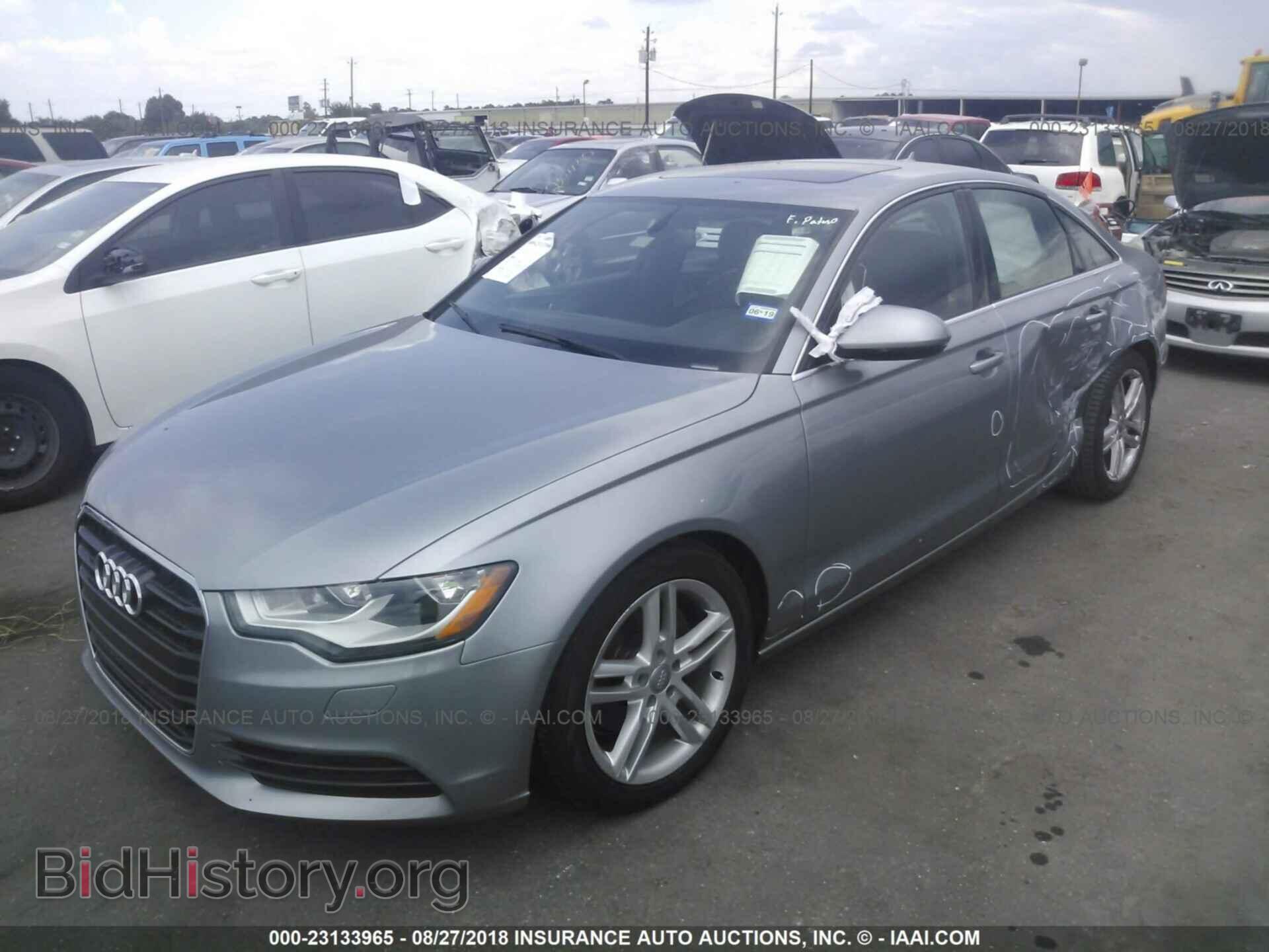 2012 Audi A6 - VIN: WAUCFAFC2CN116405 - Фото 2