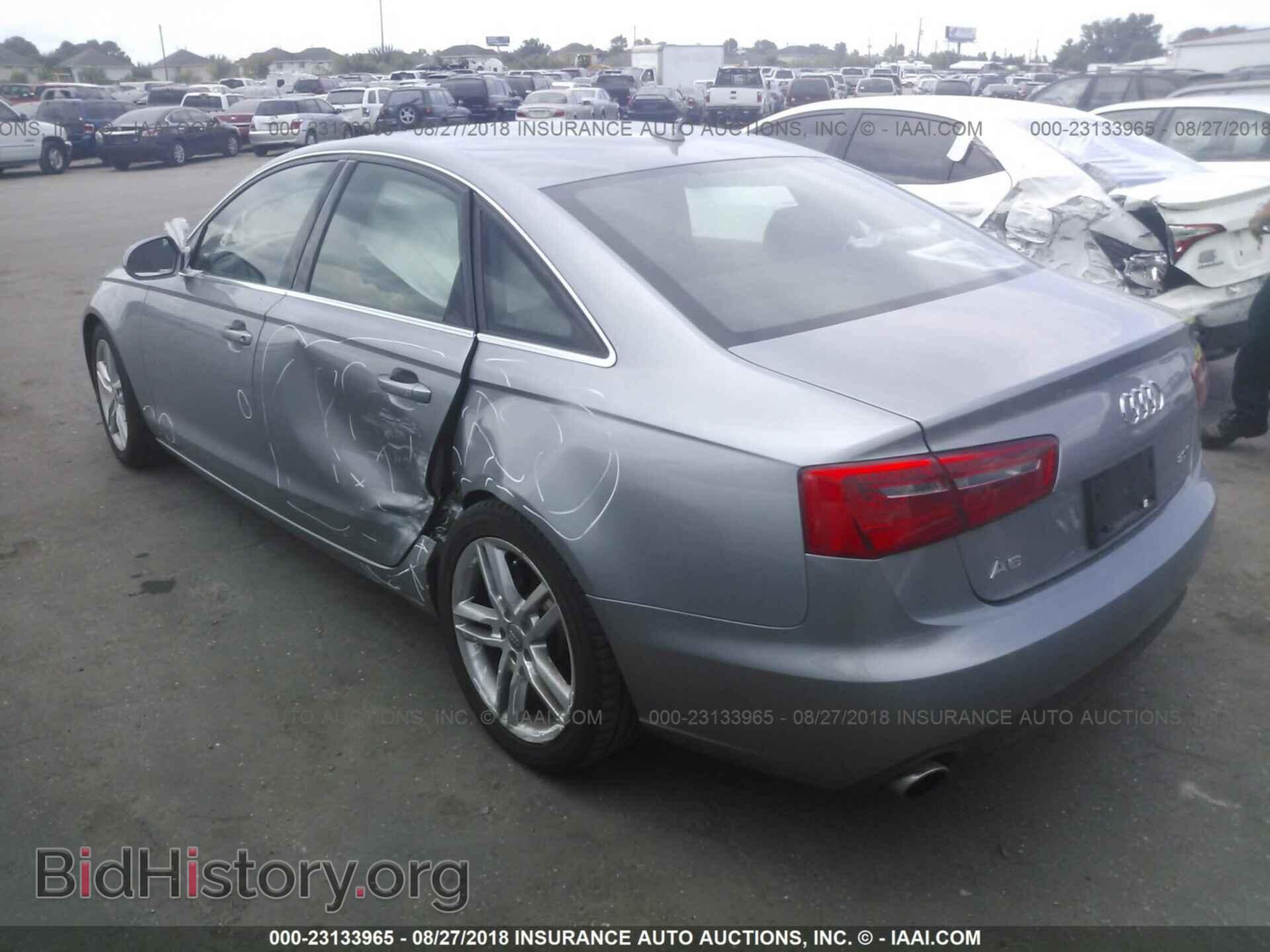 2012 Audi A6 - VIN: WAUCFAFC2CN116405 - Фото 3