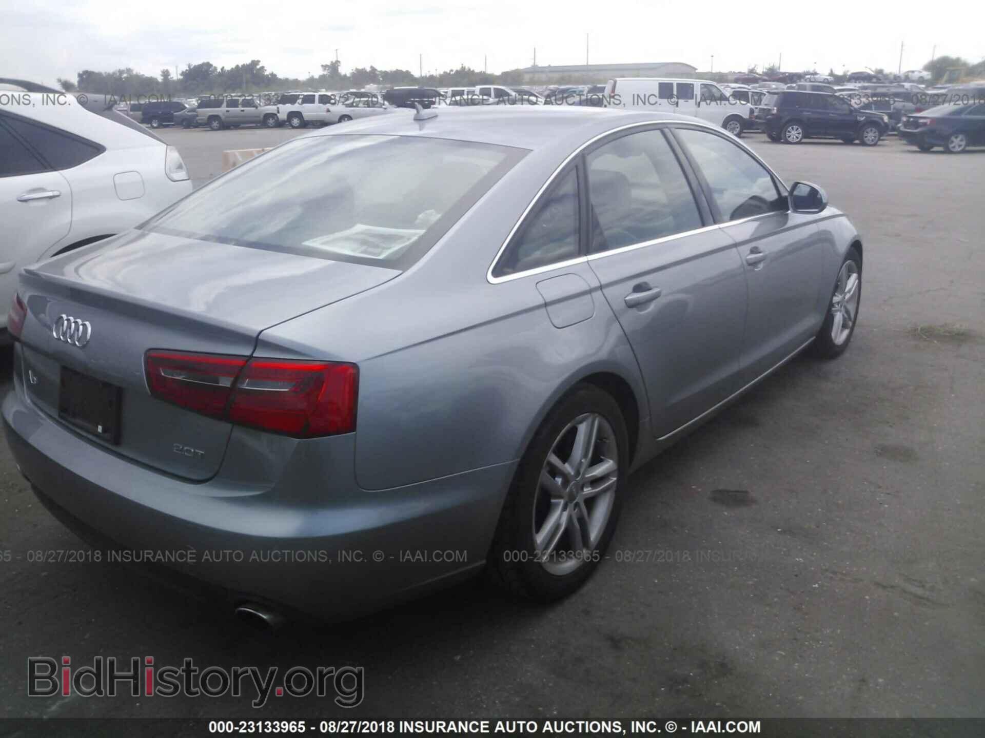 2012 Audi A6 - VIN: WAUCFAFC2CN116405 - Фото 4