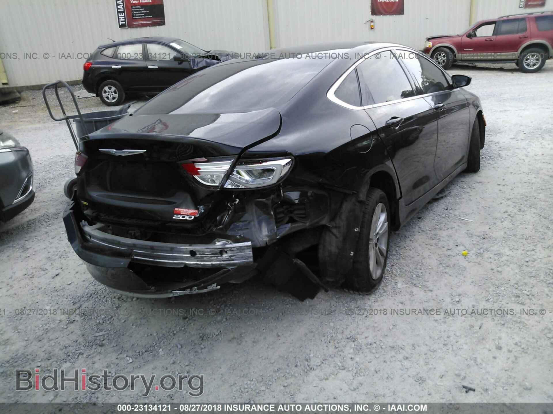 2015 Chrysler 200 - VIN: 1C3CCCAB7FN705240 - Фото 4