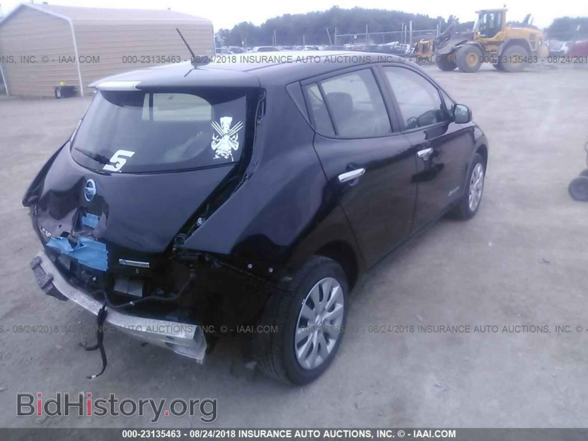 2015 Nissan Leaf - VIN: 1N4AZ0CP2FC316970 - Фото 4