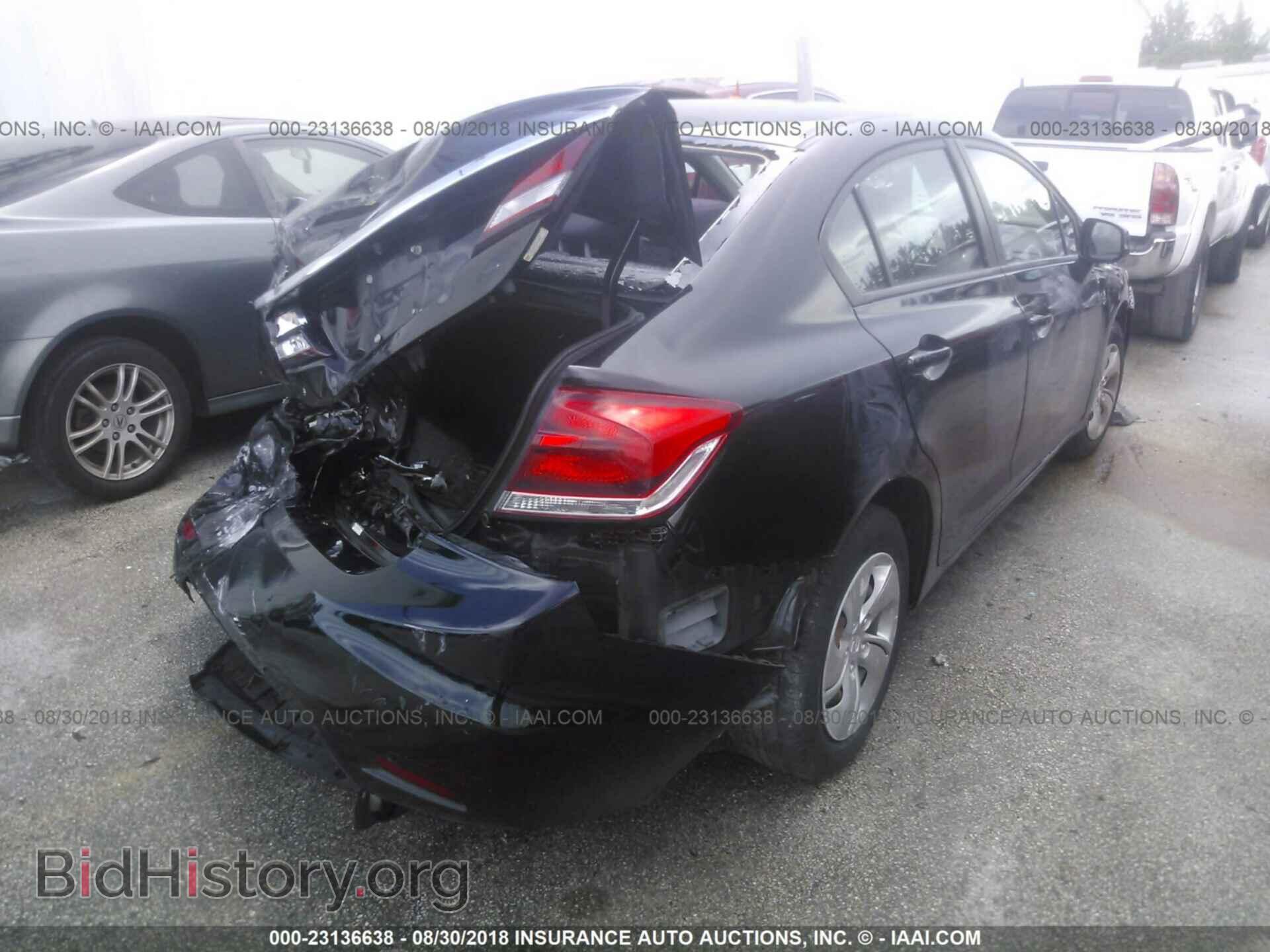 2013 Honda Civic - VIN: 19XFB2F55DE065636 - Фото 4