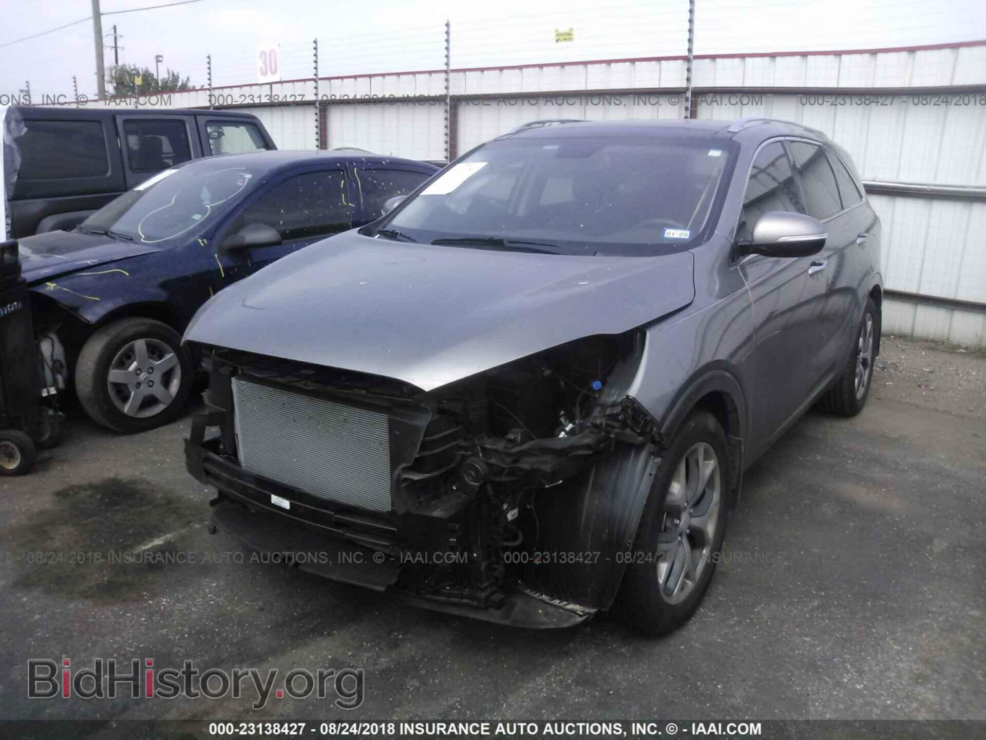 2018 KIA SORENTO - VIN: 5XYPK4A53JG384295 - Фото 2