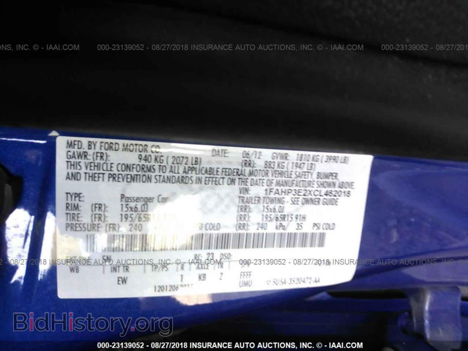 2012 Ford Focus - VIN: 1FAHP3E2XCL462018 - Photo 9