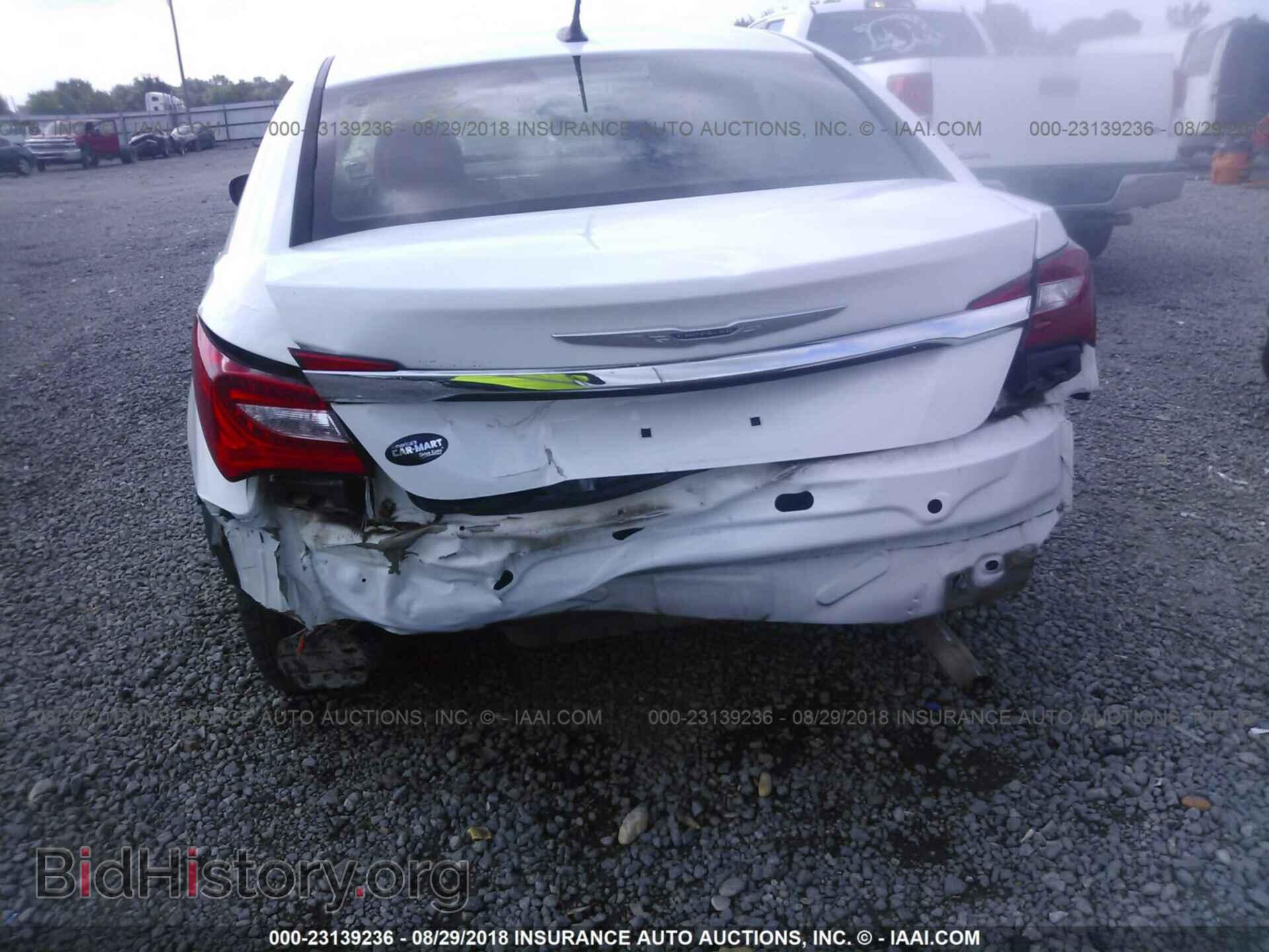 2012 CHRYSLER 200 - VIN: 1C3CCBBB7CN230306 - Фото 6