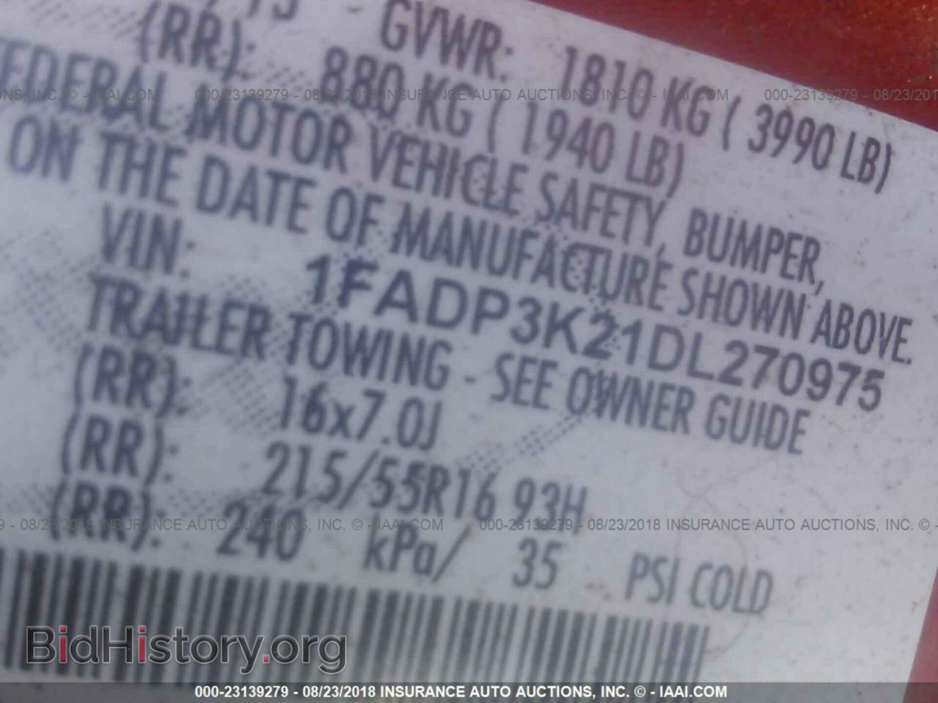 2013 Ford Focus - VIN: 1FADP3K21DL270975 - Photo 9