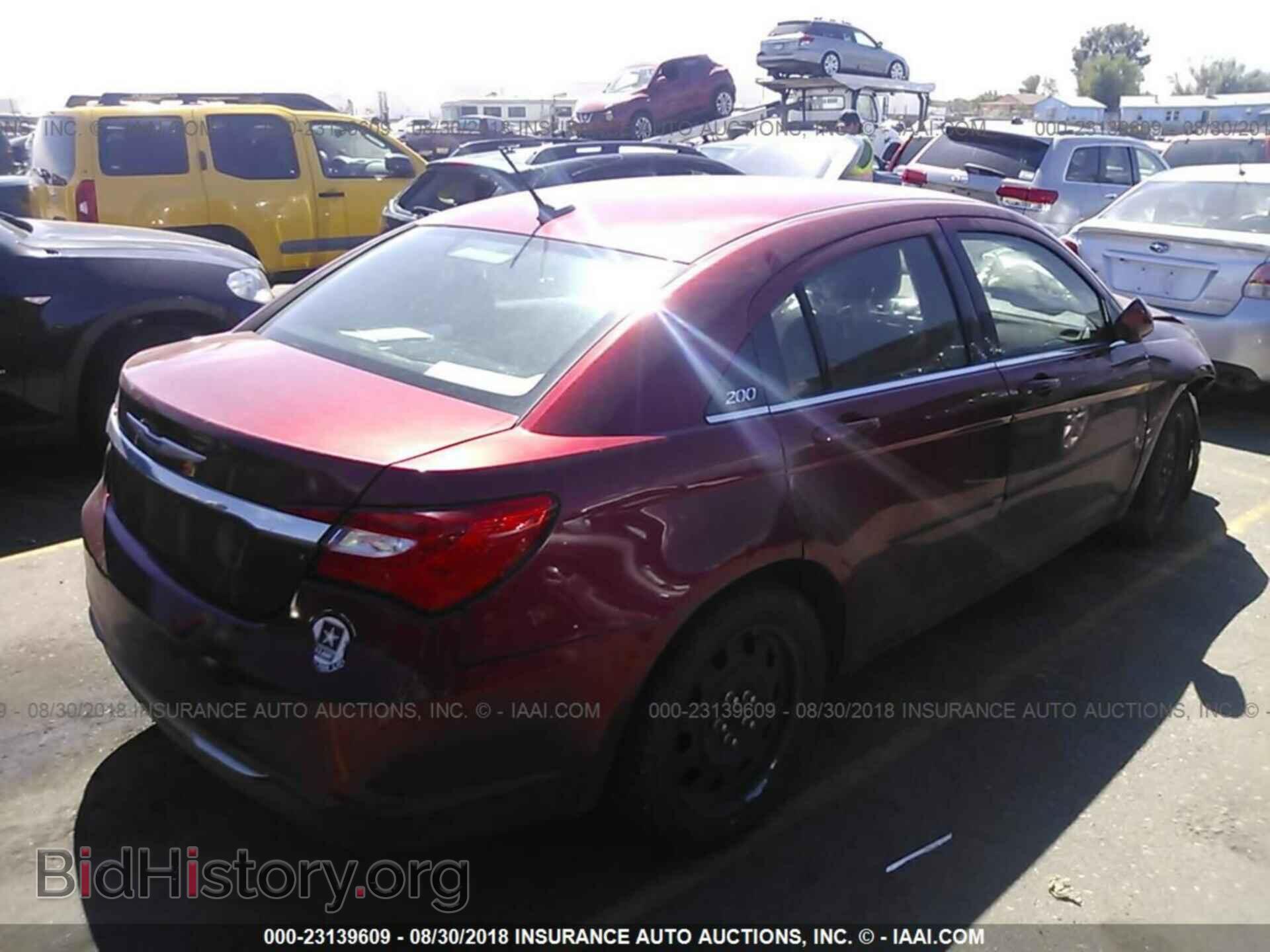 2013 Chrysler 200 - VIN: 1C3CCBAB6DN604553 - Фото 4