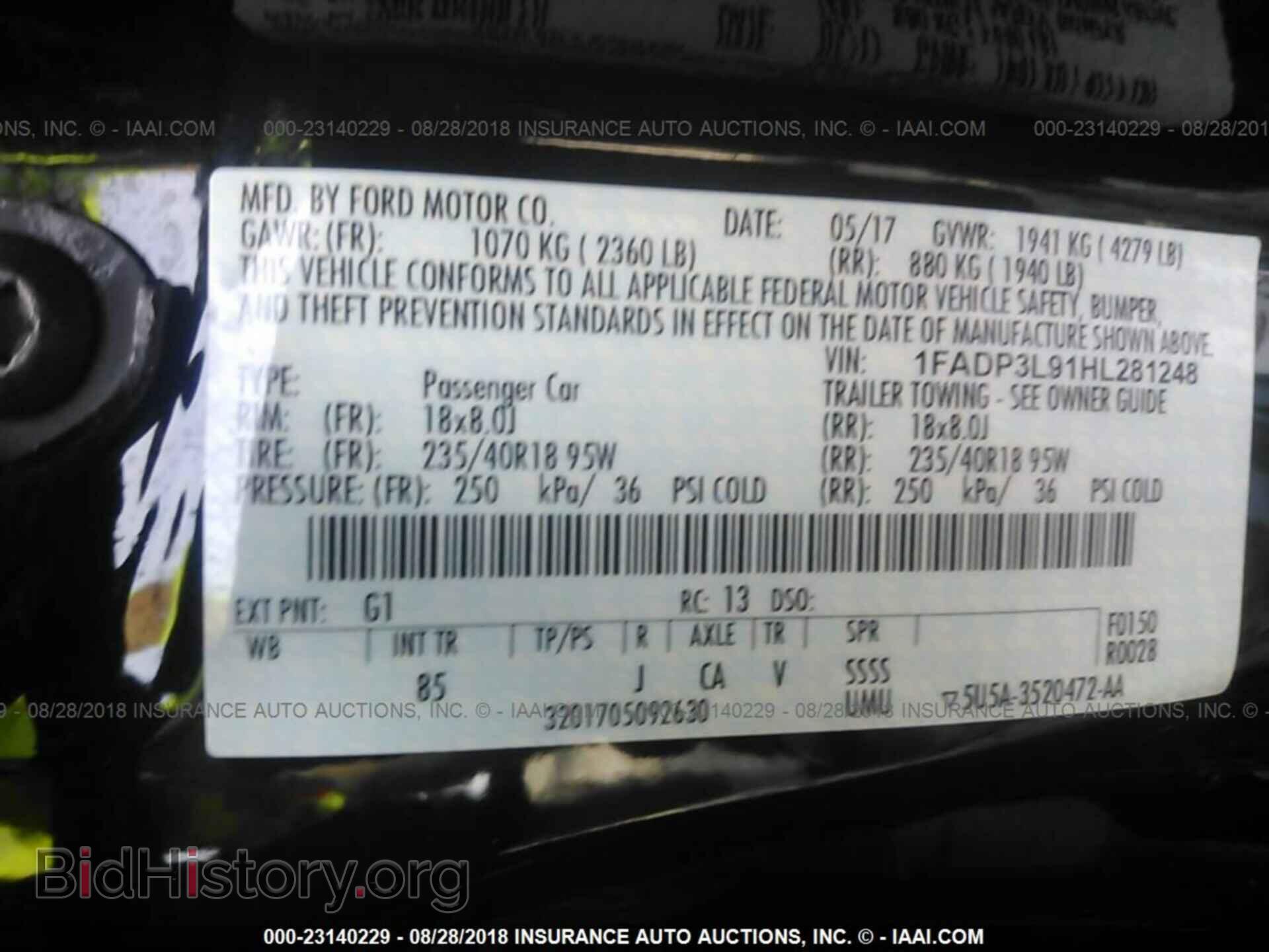 2017 Ford Focus - VIN: 1FADP3L91HL281248 - Photo 9