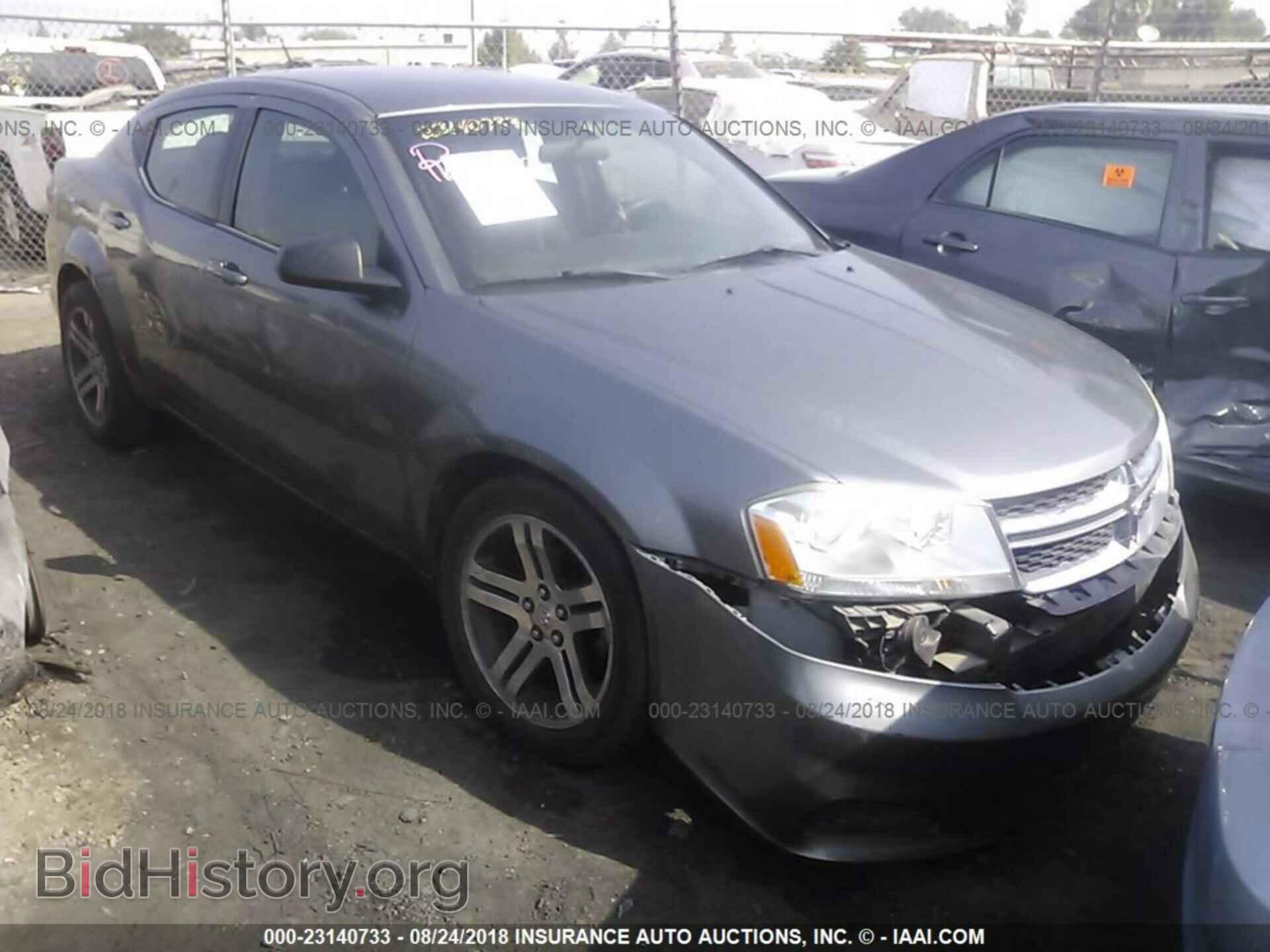 Photo 1C3CDZAB8CN216826 - Dodge Avenger 2012