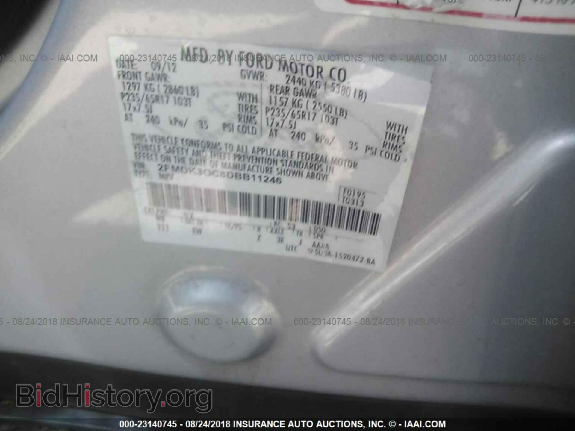2013 Ford Edge - VIN: 2FMDK3GC8DBB11246 - Photo 9