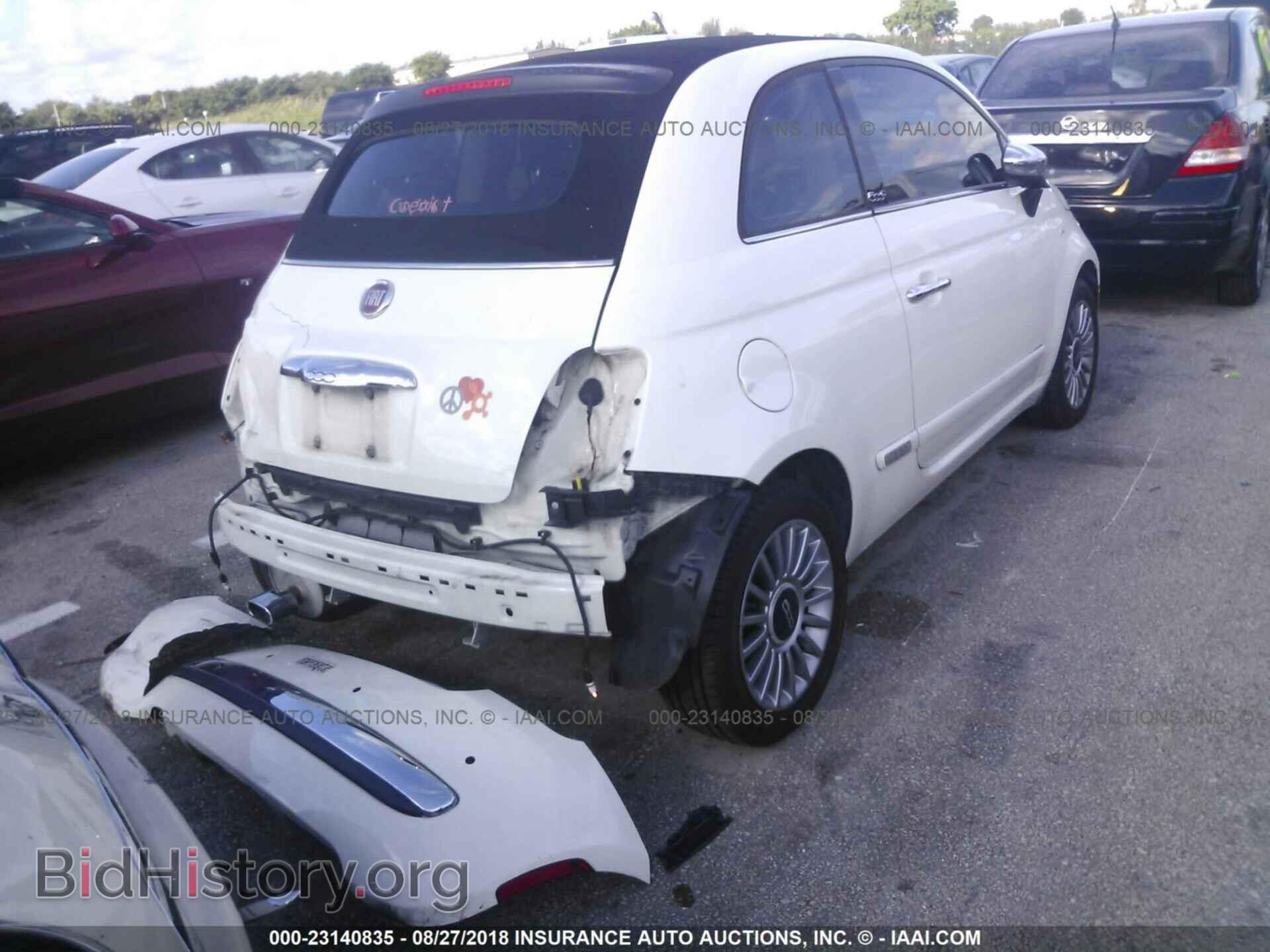 2012 Fiat 500 - VIN: 3C3CFFER9CT181939 - Photo 6
