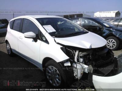 2016 Nissan VERSA NOTE, белый — VIN 3N1CE2CP7GL367769, IAAI