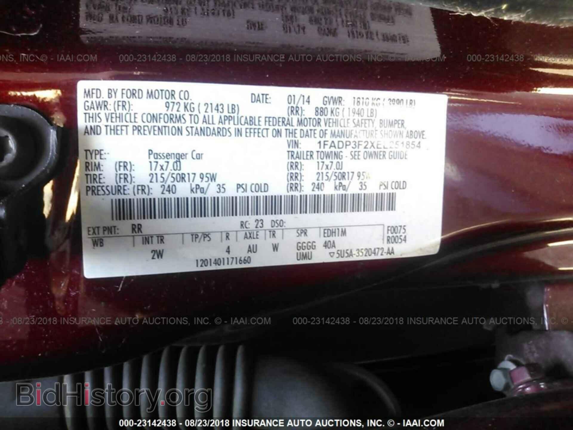 2014 Ford Focus - VIN: 1FADP3F2XEL251854 - Photo 9