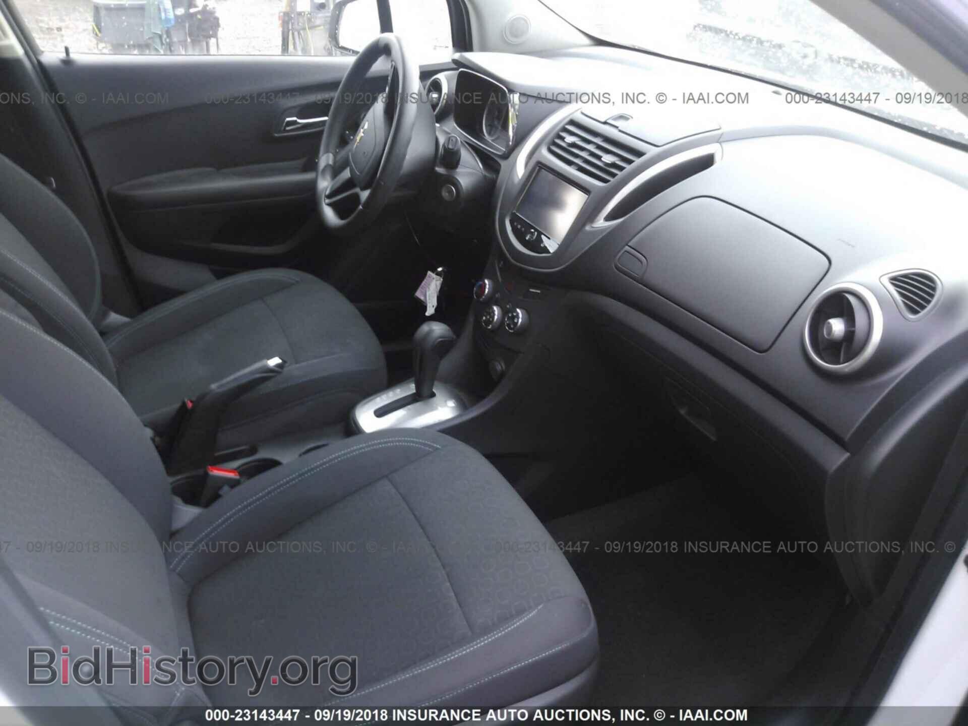 2015 Chevrolet Trax - VIN: KL7CJPSB6FB245476 - Фото 5