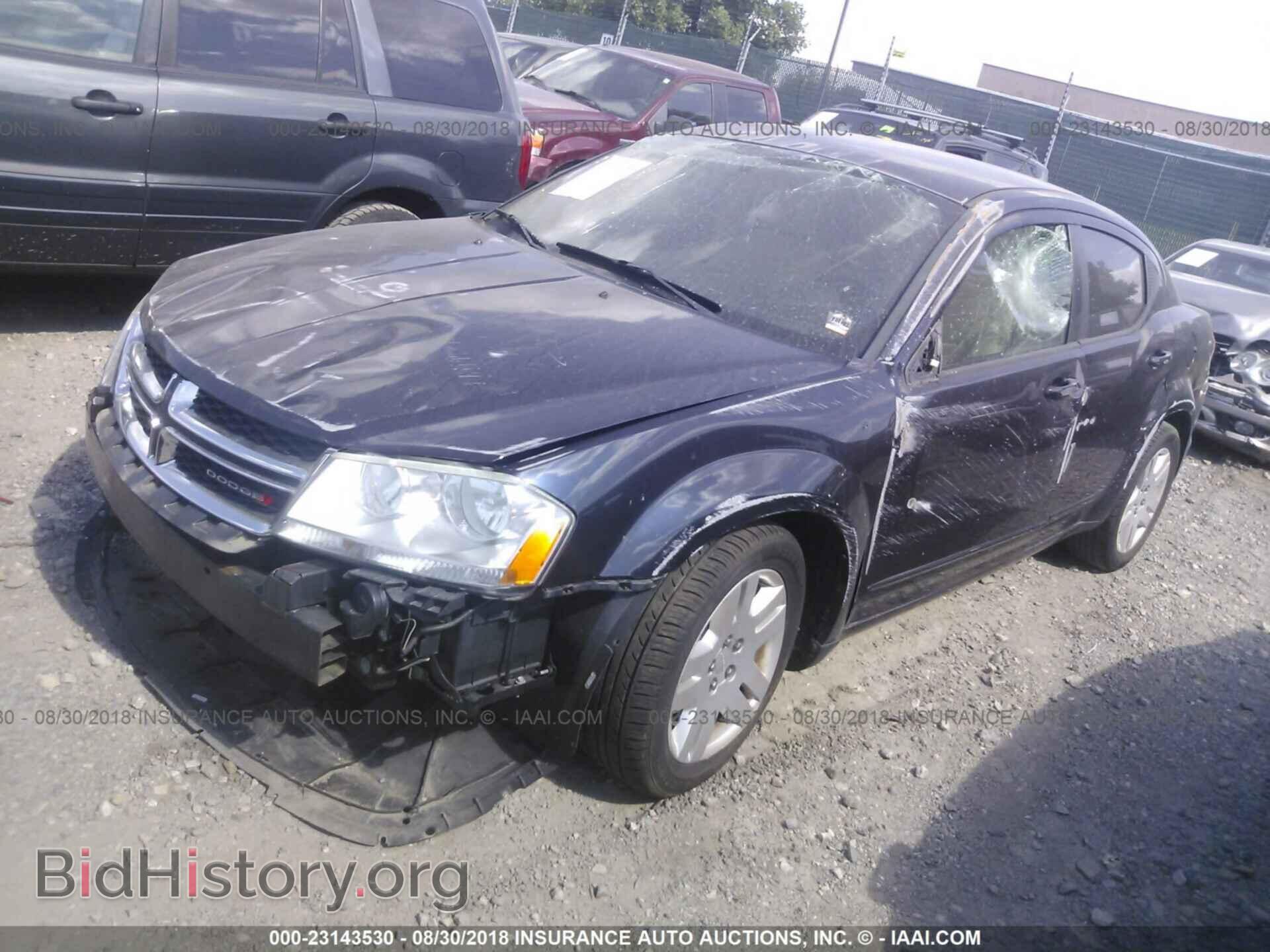 2012 Dodge Avenger - VIN: 1C3CDZAG2CN285071 - Фото 2