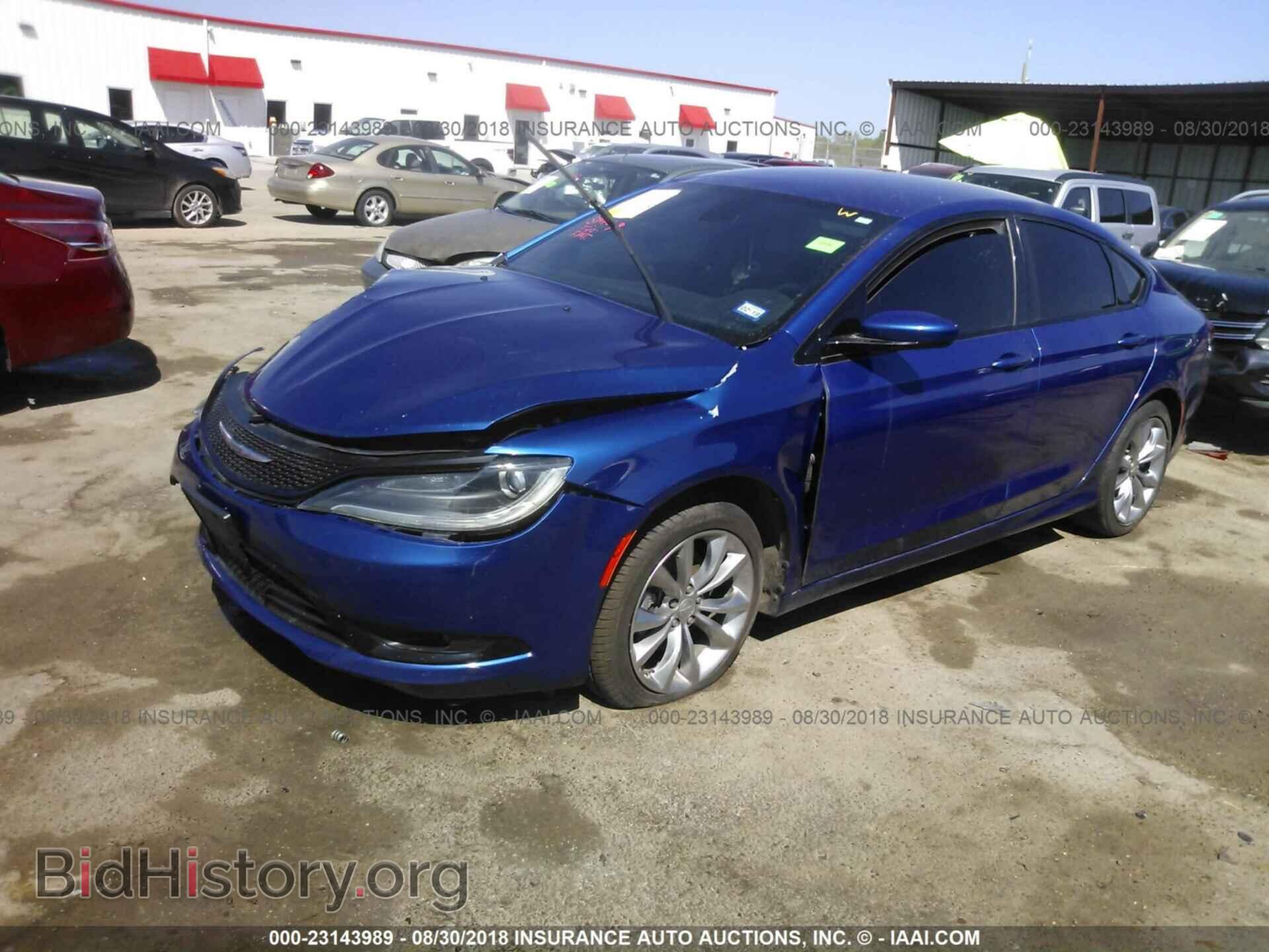 2015 Chrysler 200 - VIN: 1C3CCCBB6FN629573 - Фото 2