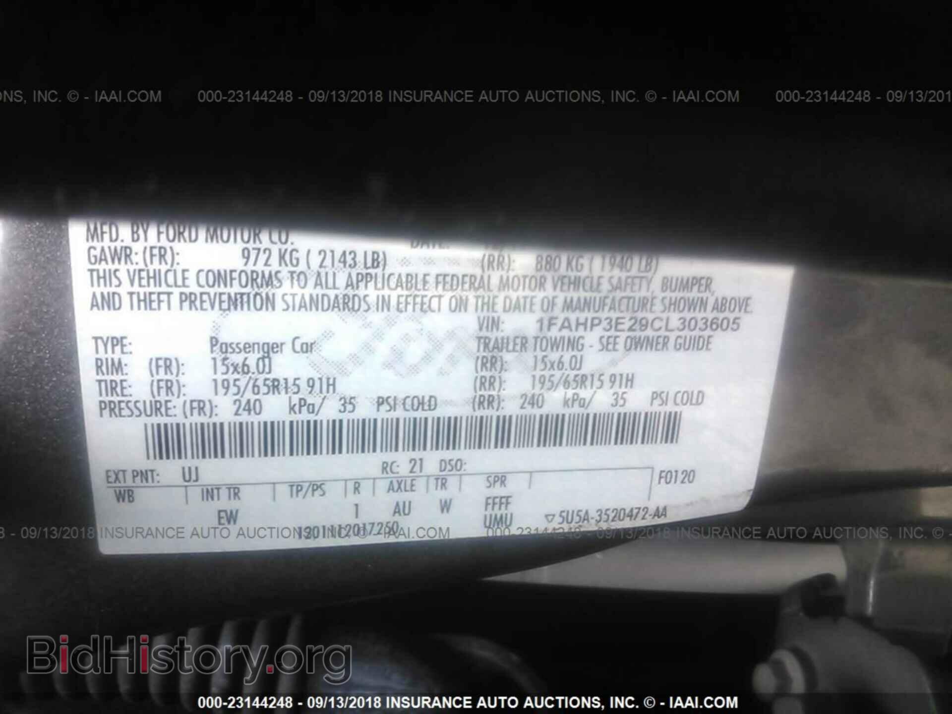 2012 Ford Focus - VIN: 1FAHP3E29CL303605 - Photo 9