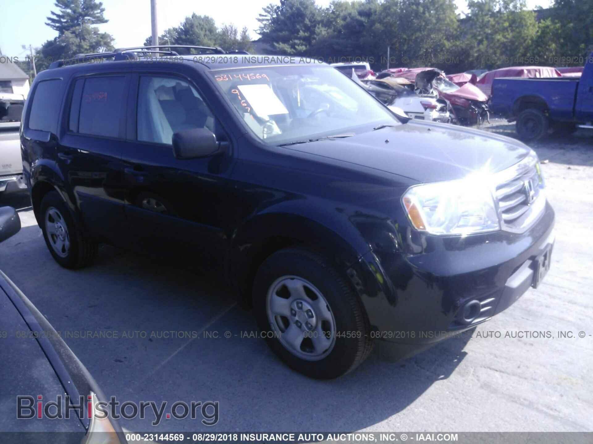Фотография 5FNYF4H2XDB073561 - Honda Pilot 2013