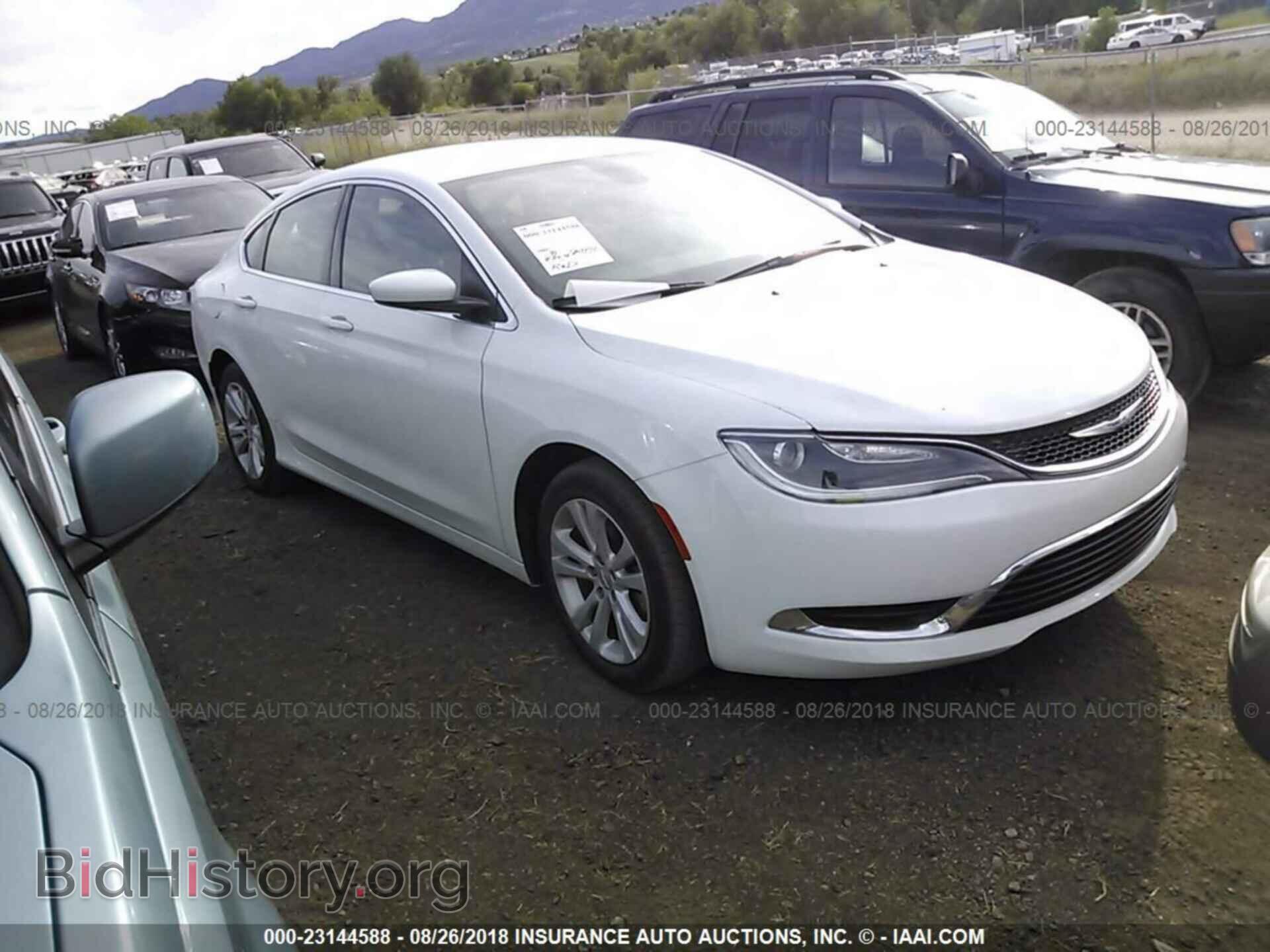 Фотография 1C3CCCAB0GN166543 - Chrysler 200 2016