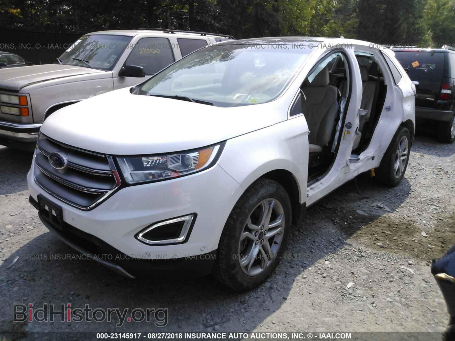 2015 Ford Edge - VIN: 2FMPK4K86FBB05227 - Фото 2