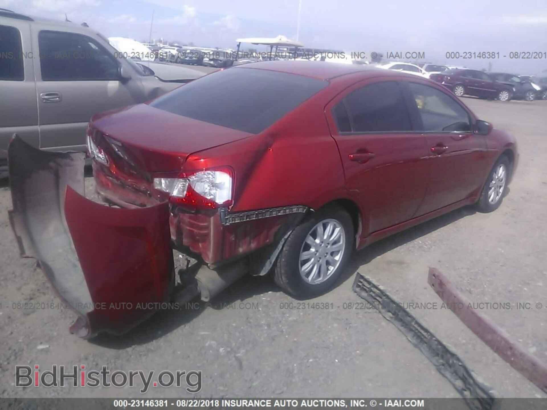 2012 Mitsubishi Galant - VIN: 4A32B2FF6CE018341 - Фото 4