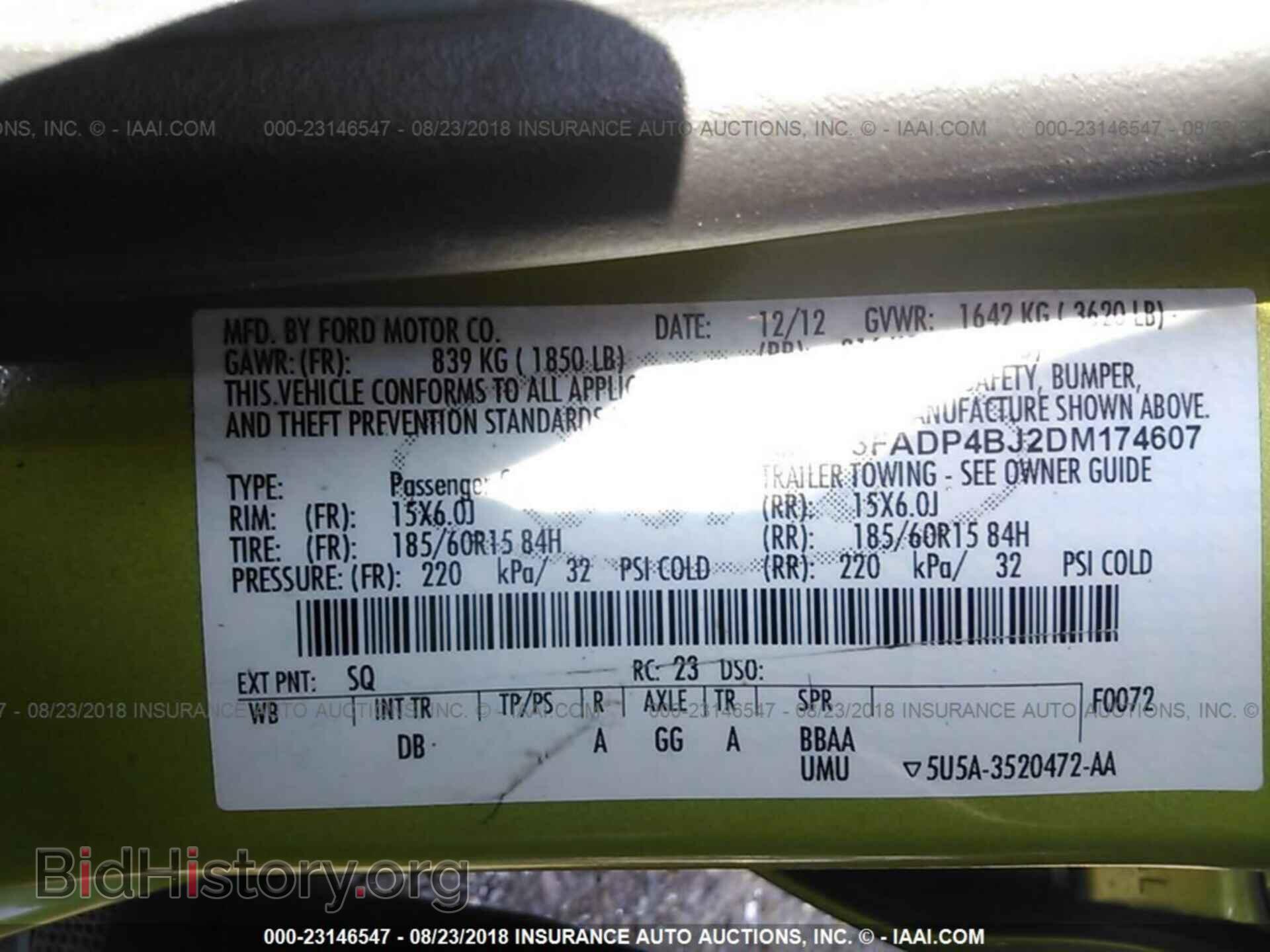 2013 Ford Fiesta - VIN: 3FADP4BJ2DM174607 - Photo 9