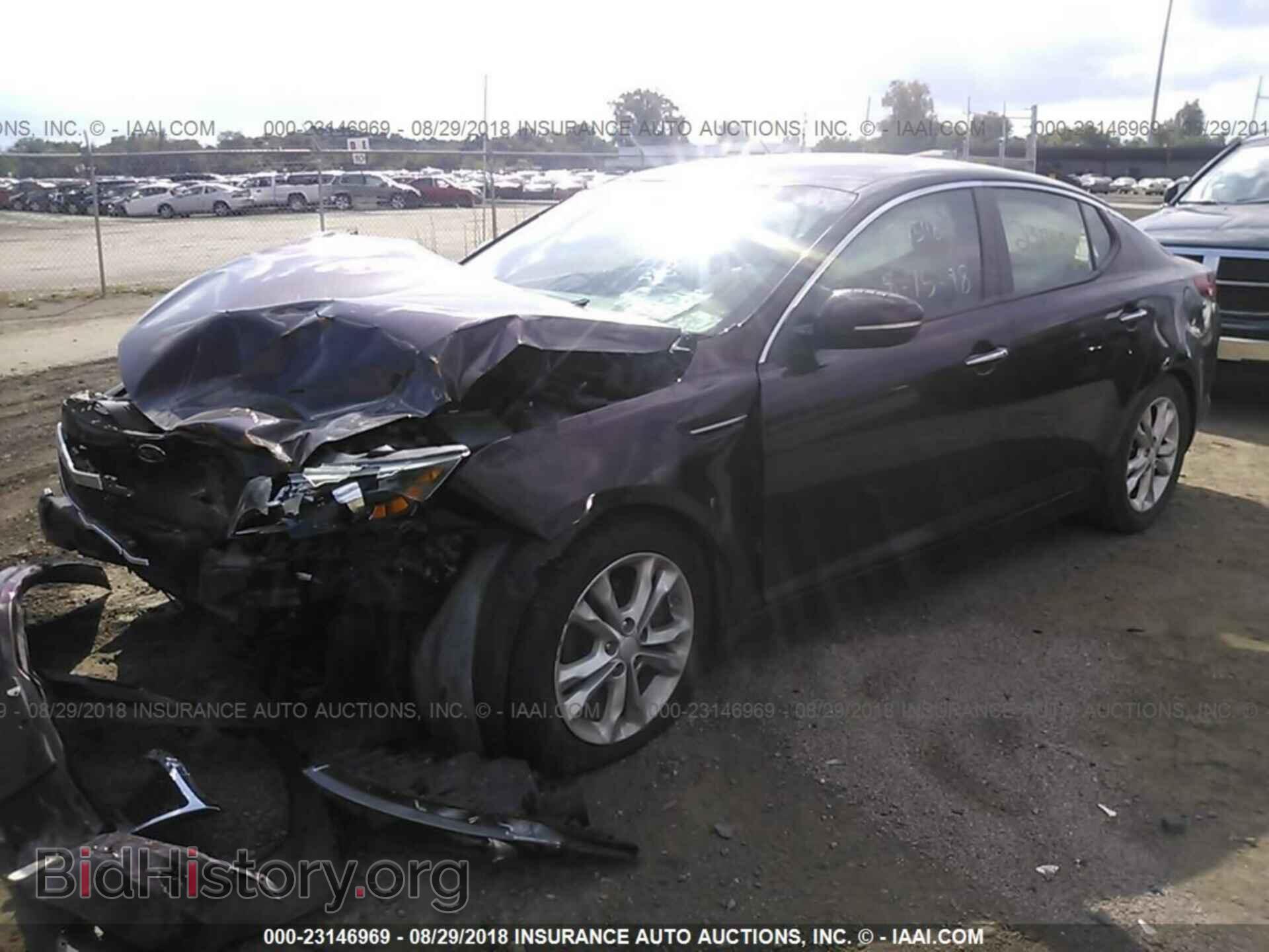 2012 Kia Optima - VIN: 5XXGN4A72CG017713 - Фото 2