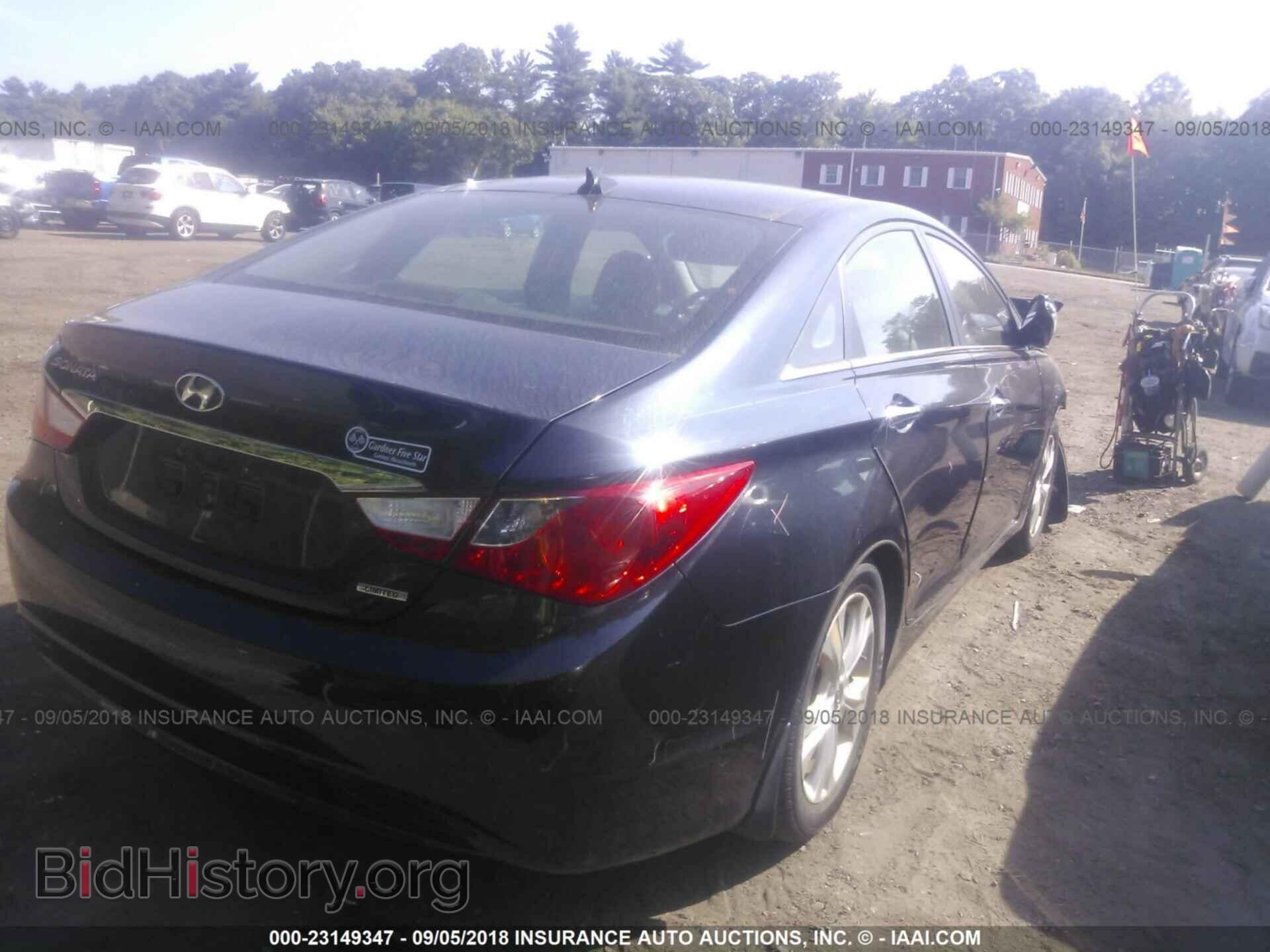 2012 HYUNDAI SONATA - VIN: 5NPEC4AC9CH458687 - Фото 4
