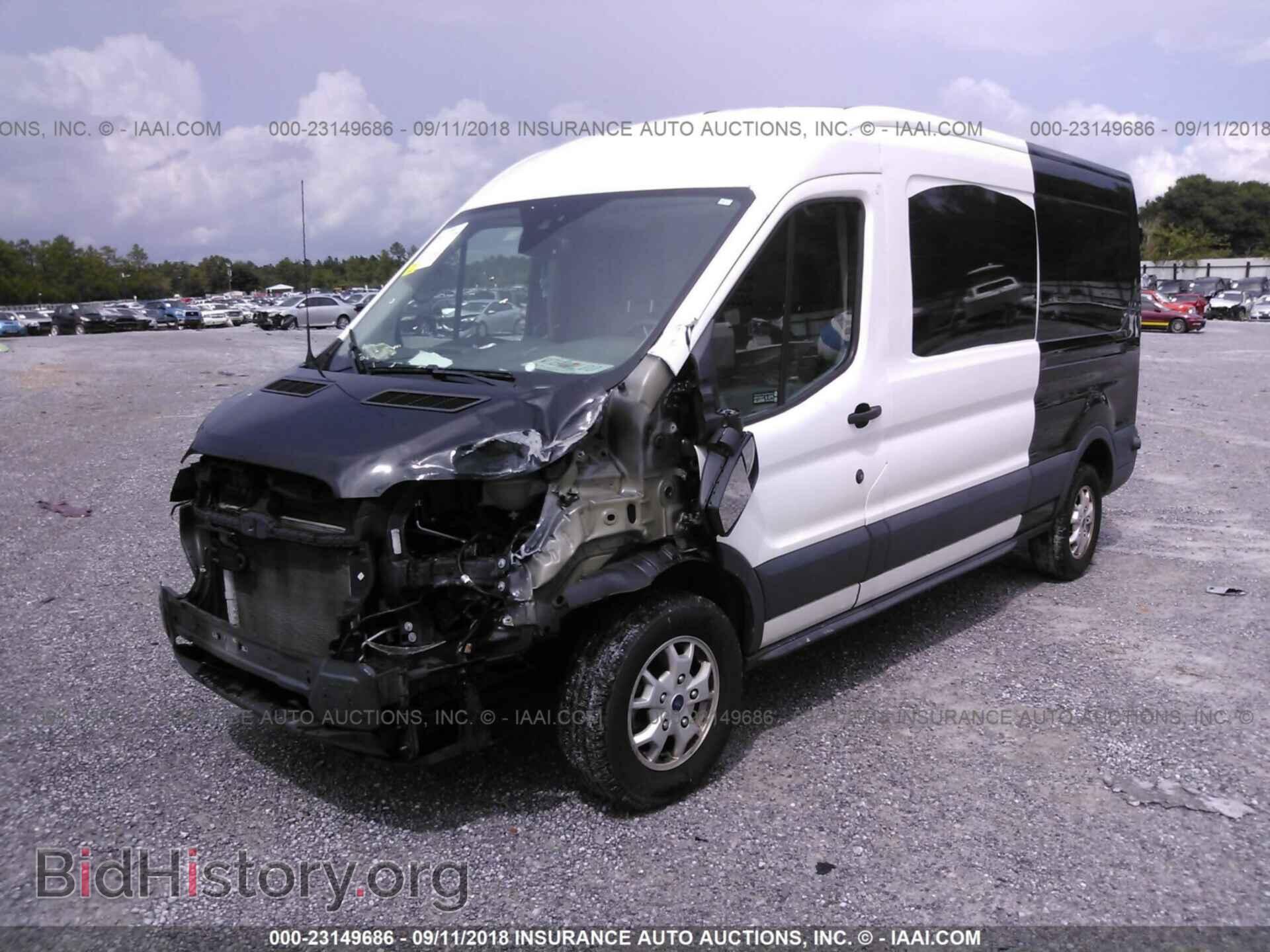 2015 Ford Transit - VIN: 1FTYR2CM2FKA72916 - Фото 2