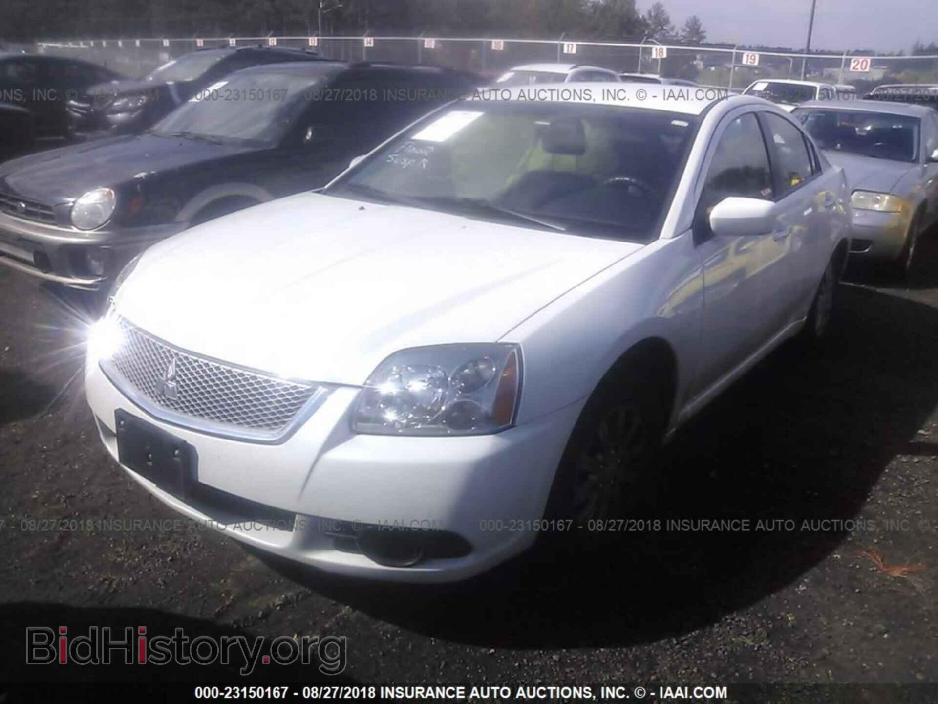 2012 Mitsubishi Galant - VIN: 4A32B2FF9CE022996 - Фото 2