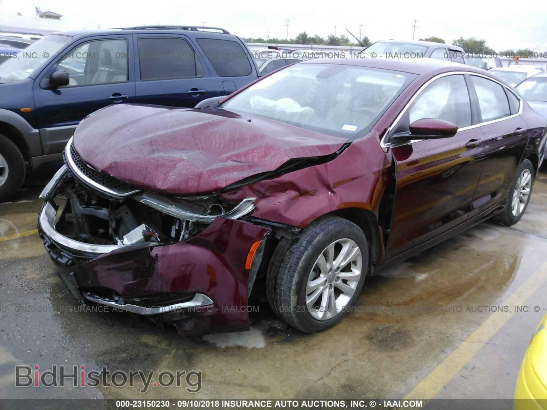 2015 Chrysler 200 - VIN: 1C3CCCAB5FN595224 - Photo 2