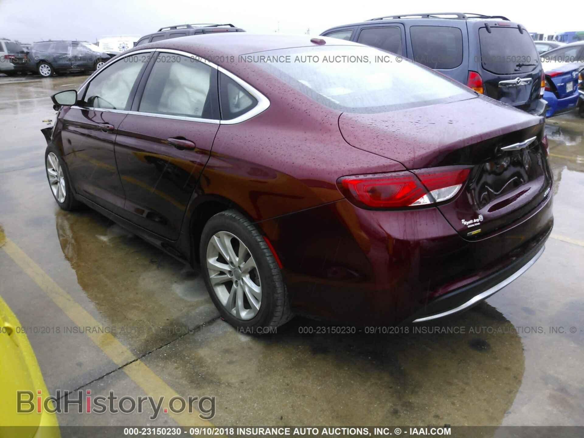 2015 Chrysler 200 - VIN: 1C3CCCAB5FN595224 - Photo 3