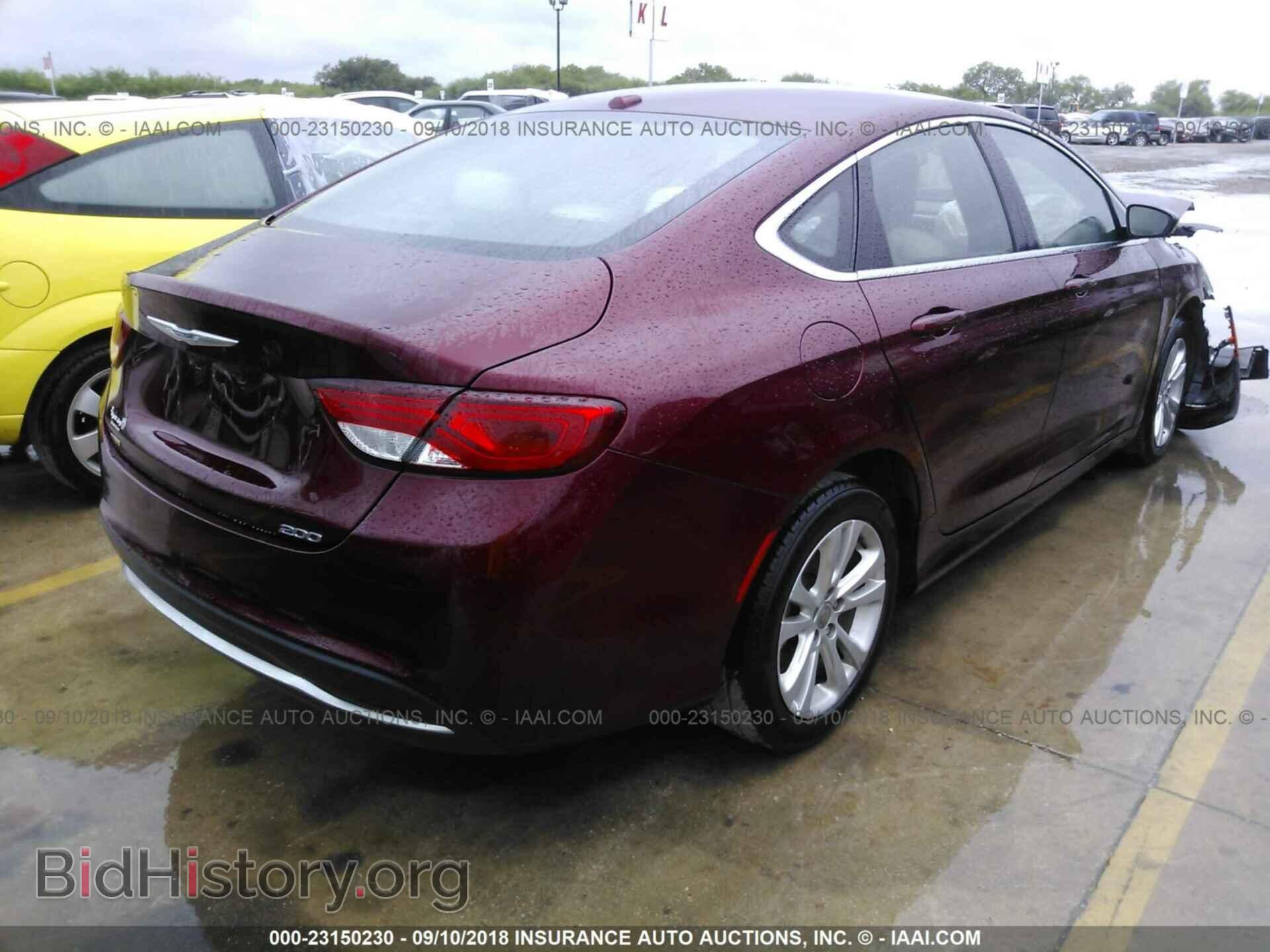 2015 Chrysler 200 - VIN: 1C3CCCAB5FN595224 - Photo 4