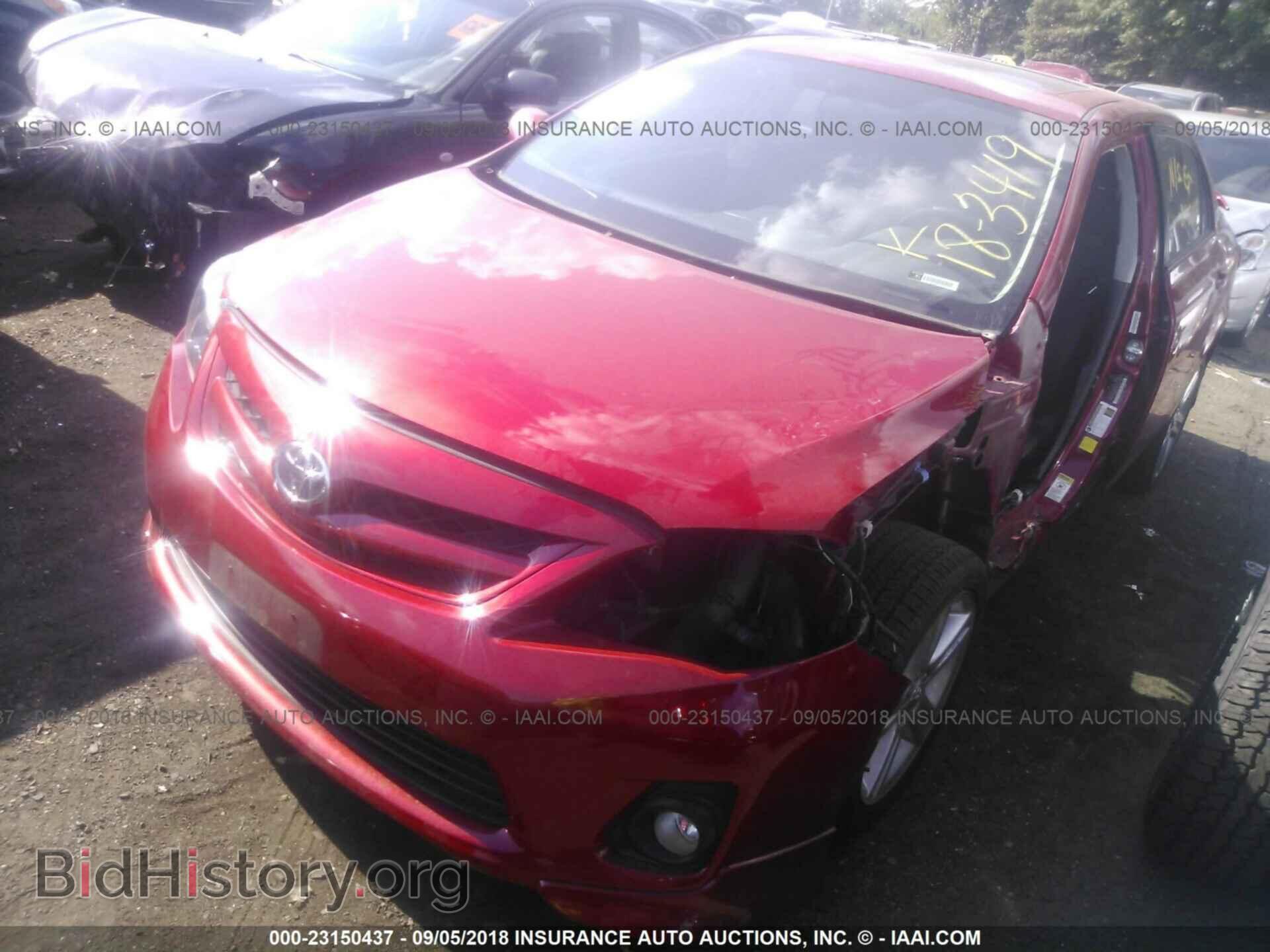 2013 Toyota Corolla - VIN: 2T1BU4EE3DC022031 - Фото 2